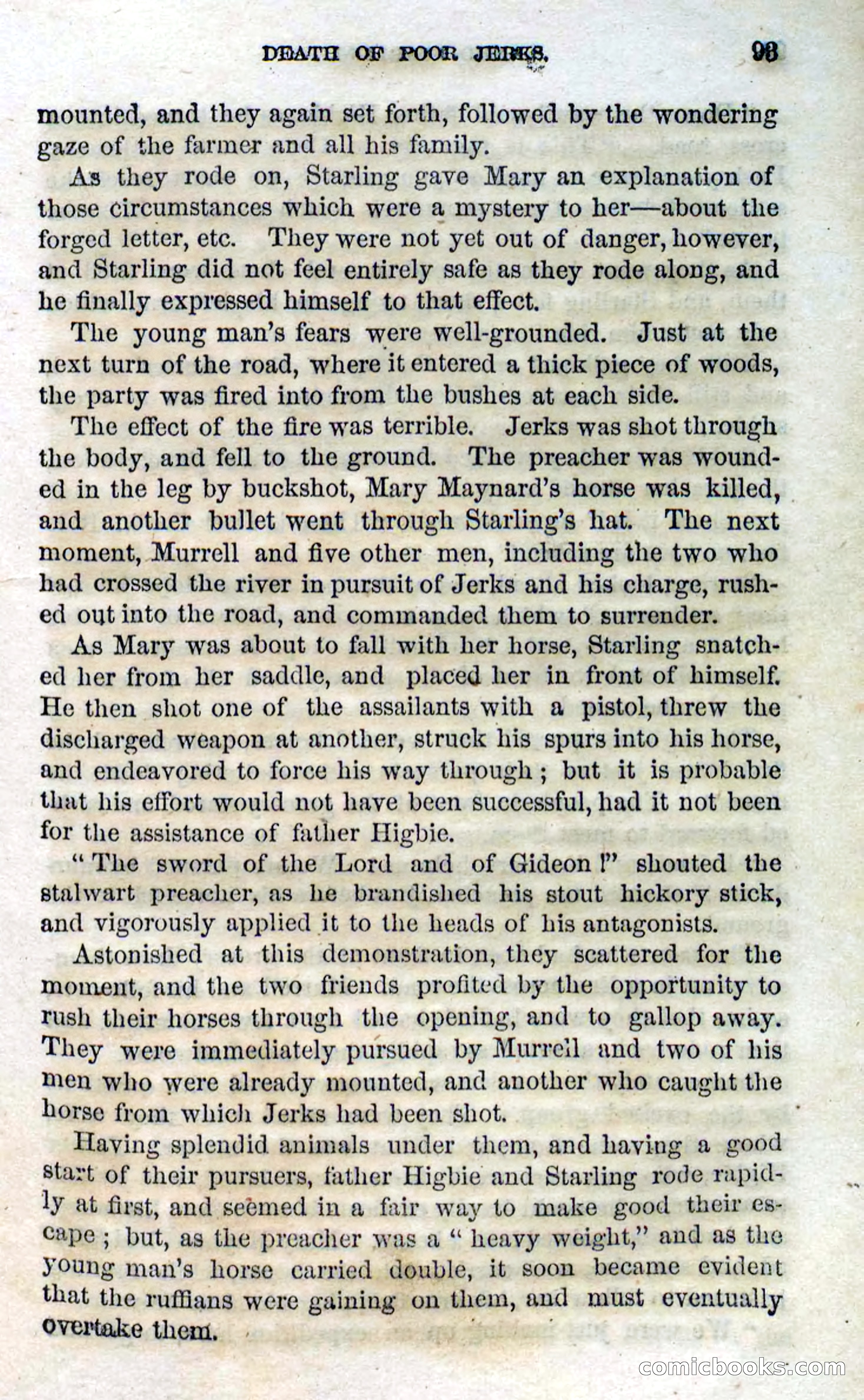 Beadle's Dime Novels No. 114: Ned Starling — page 91 of 100