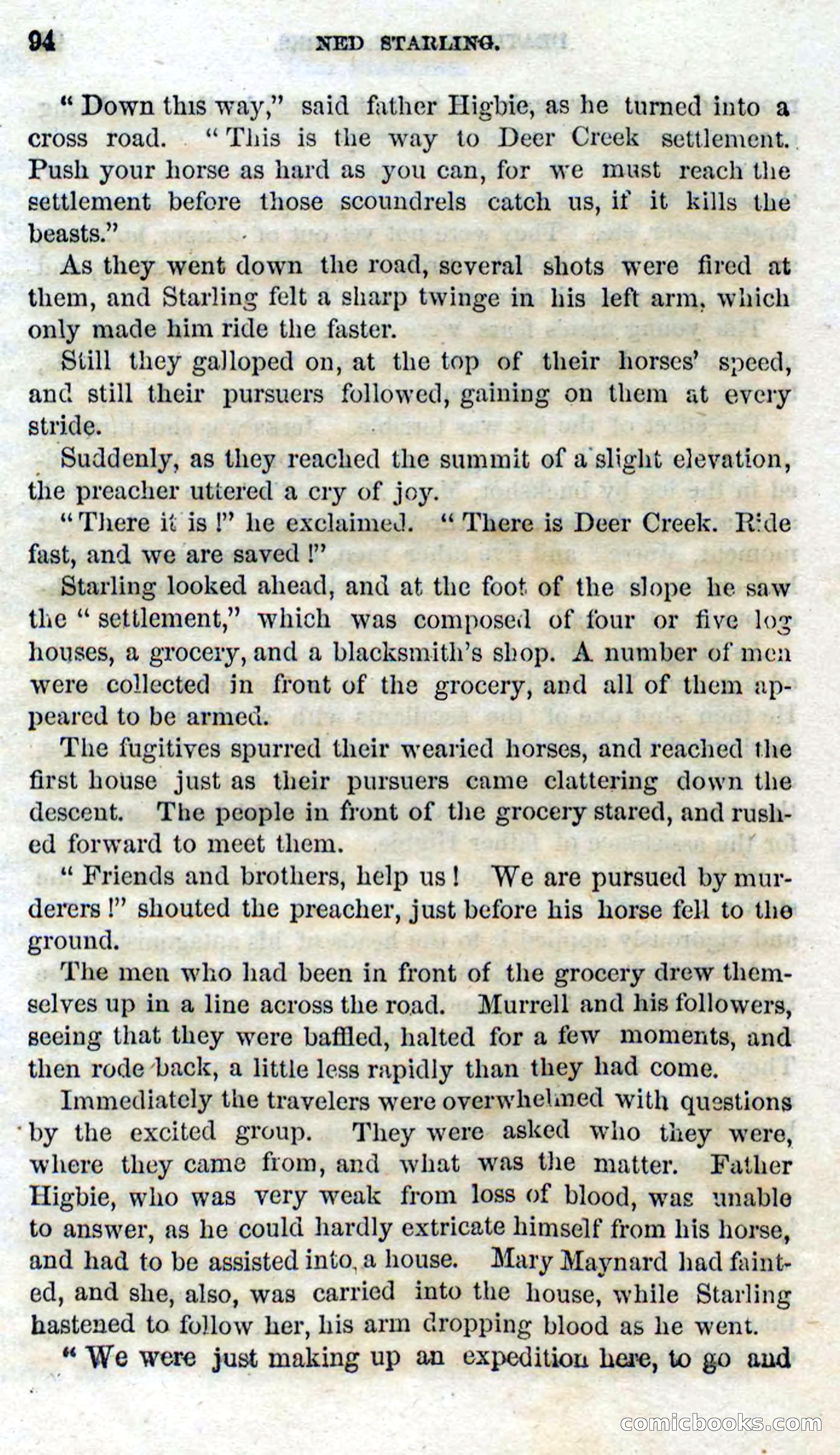Beadle's Dime Novels No. 114: Ned Starling — page 92 of 100
