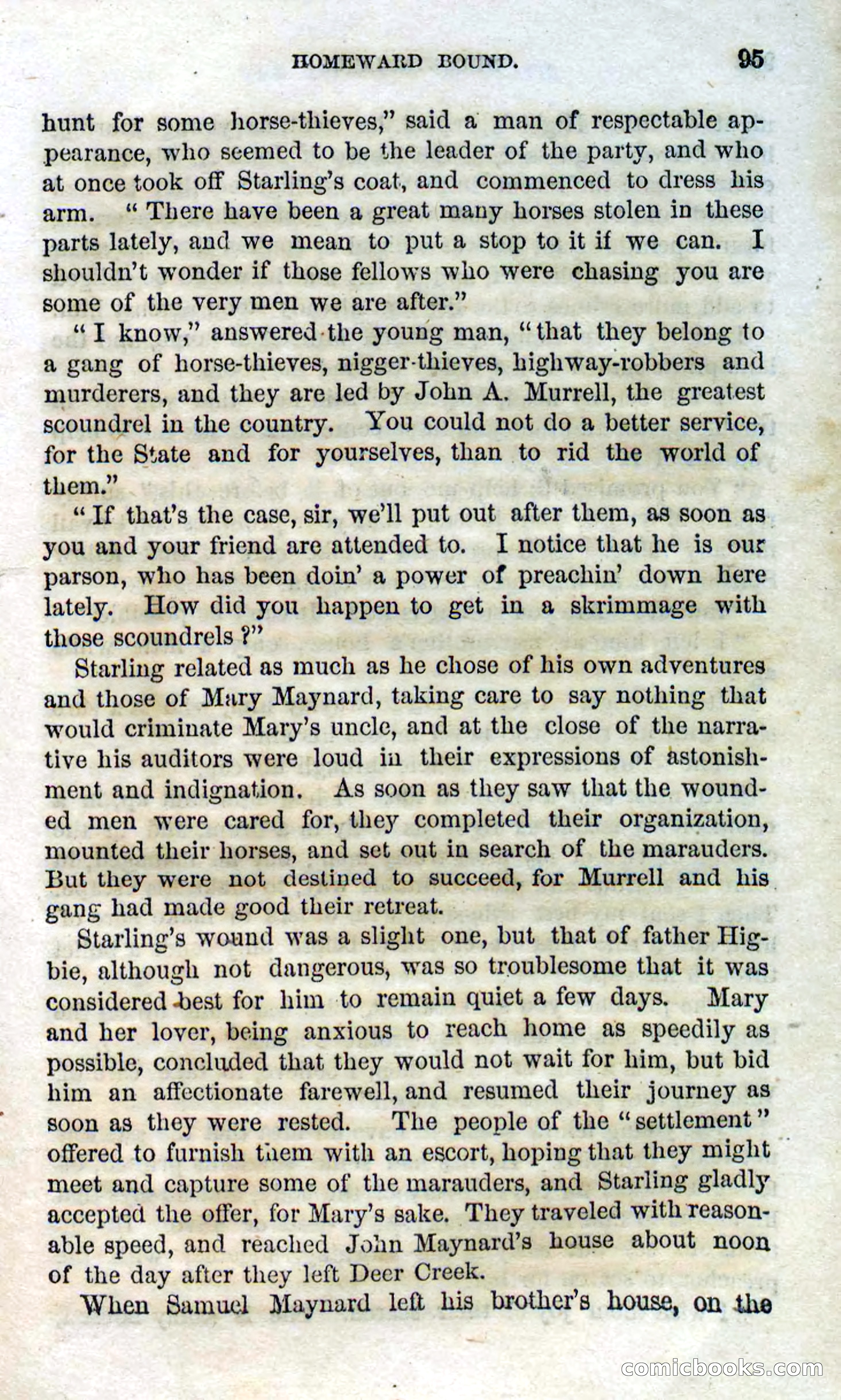 Beadle's Dime Novels No. 114: Ned Starling — page 93 of 100