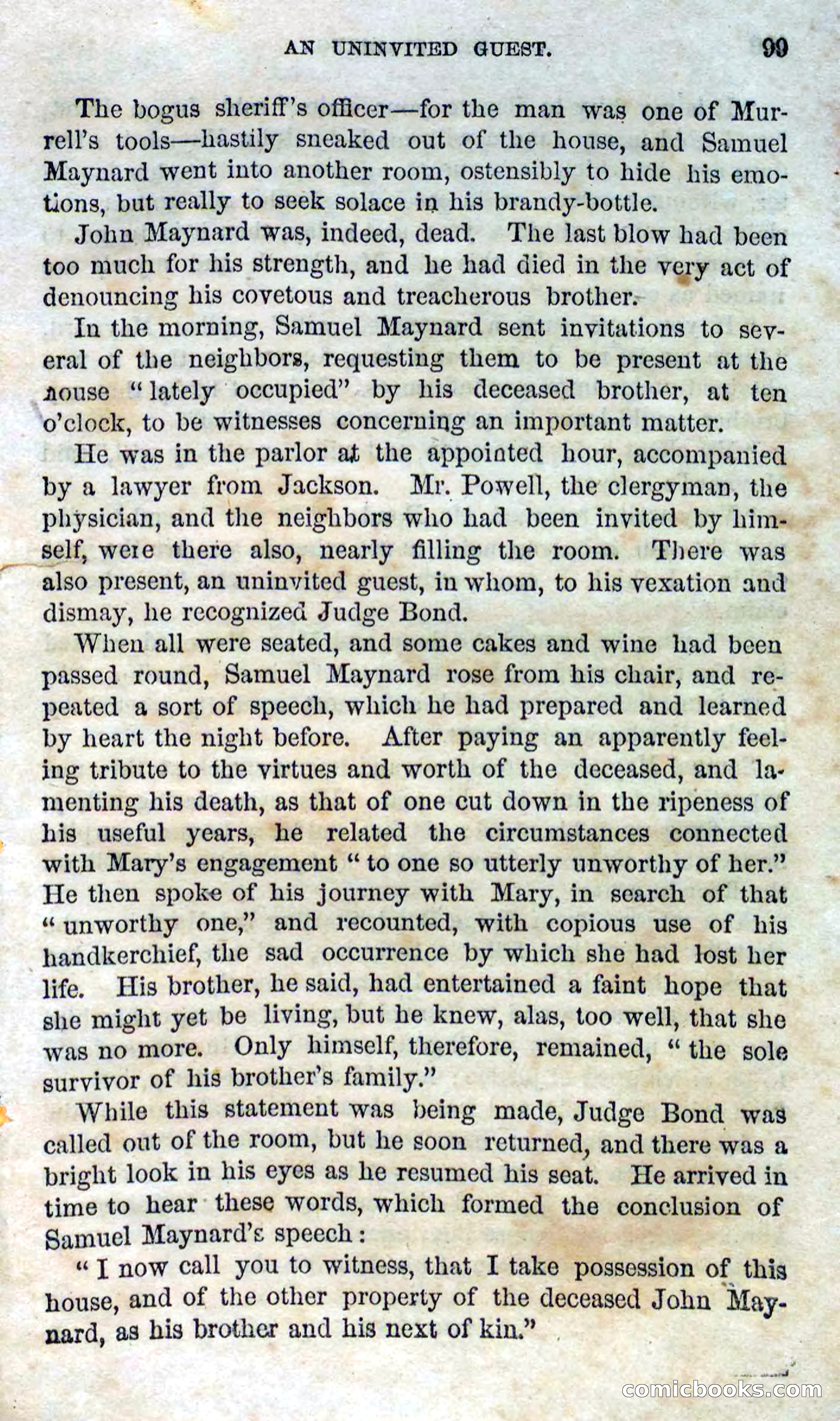 Beadle's Dime Novels No. 114: Ned Starling — page 97 of 100
