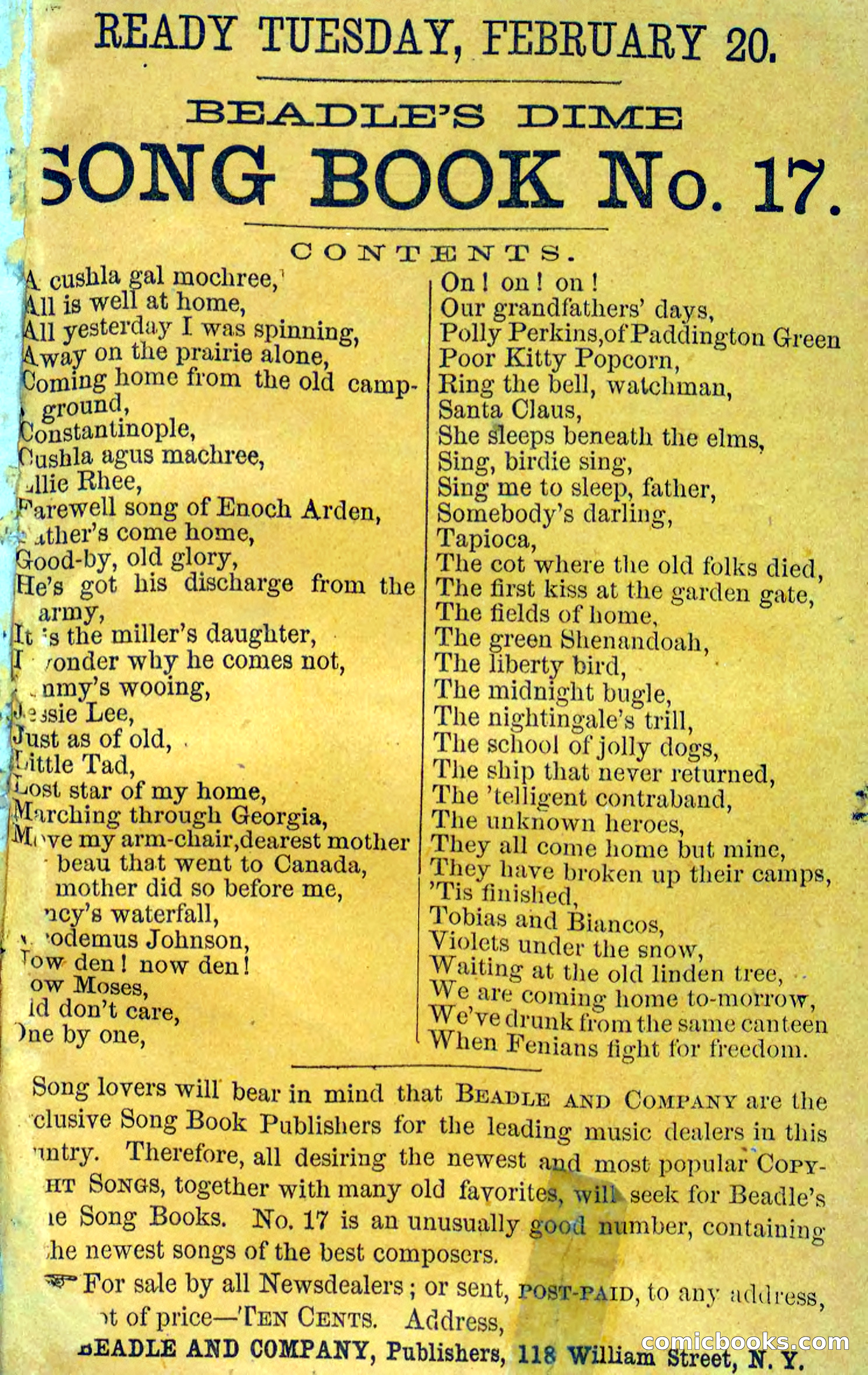 Beadle's Dime Novels No. 114: Ned Starling — page 99 of 100