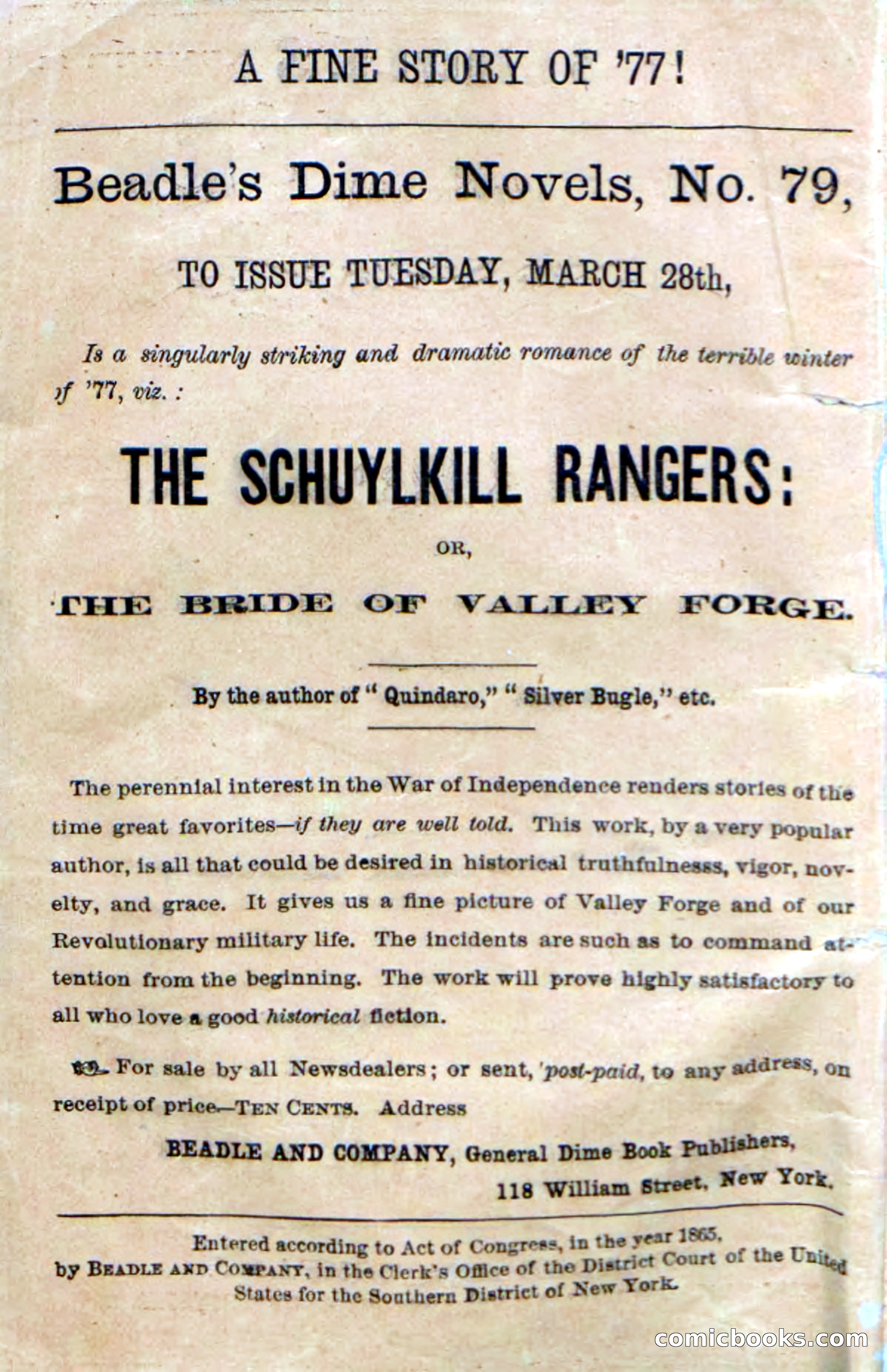 Beadle's Dime Novels No. 15: The Frontier Angel — page 2 of 132