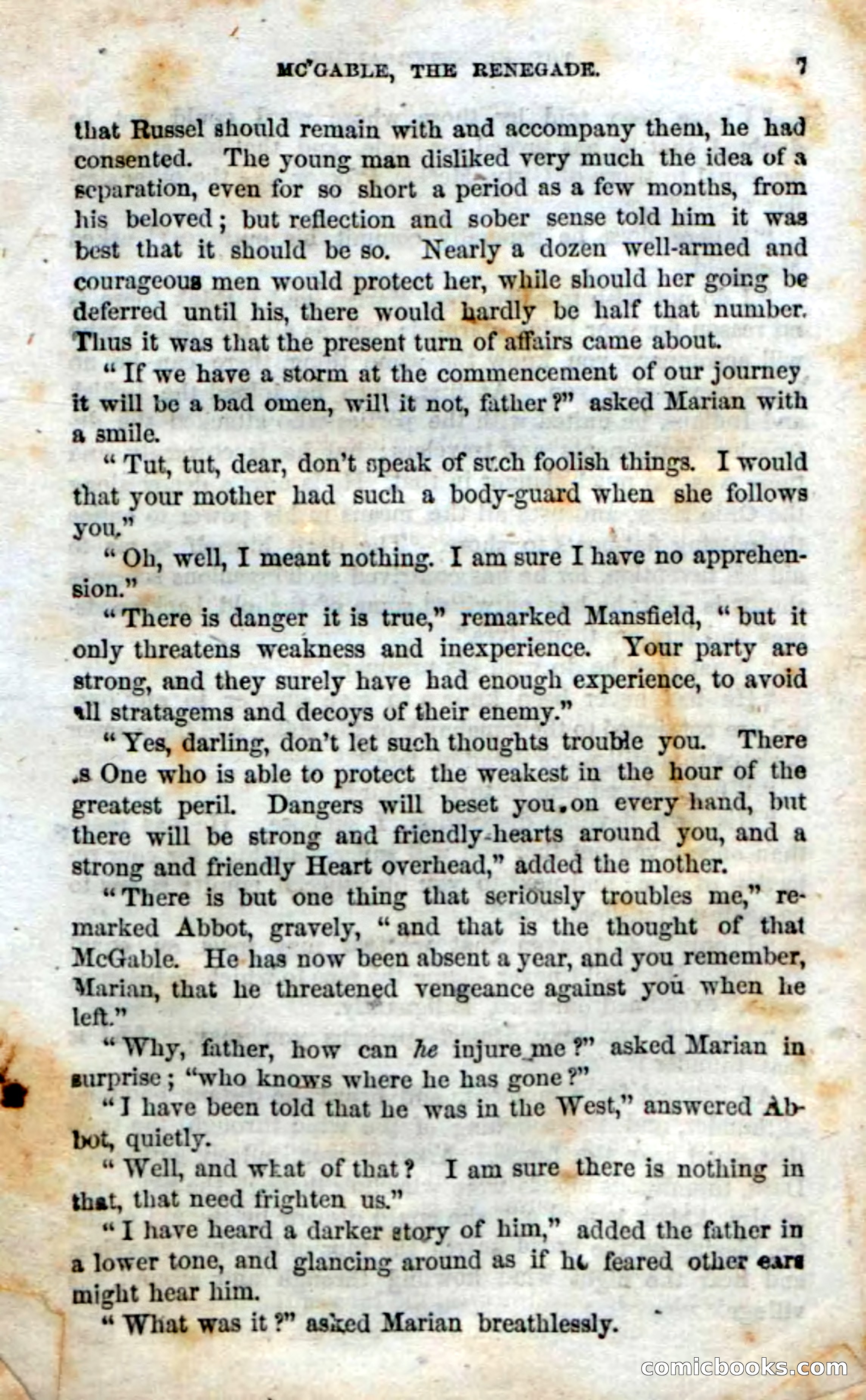 Beadle's Dime Novels No. 15: The Frontier Angel — page 9 of 132