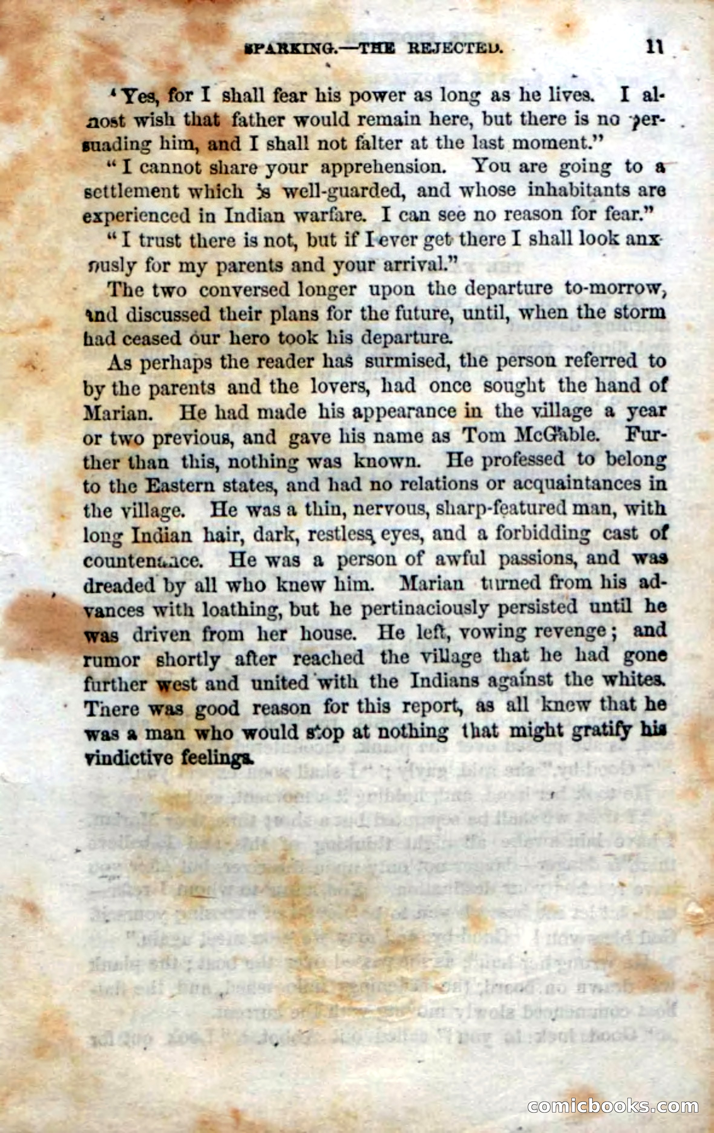 Beadle's Dime Novels No. 15: The Frontier Angel — page 13 of 132