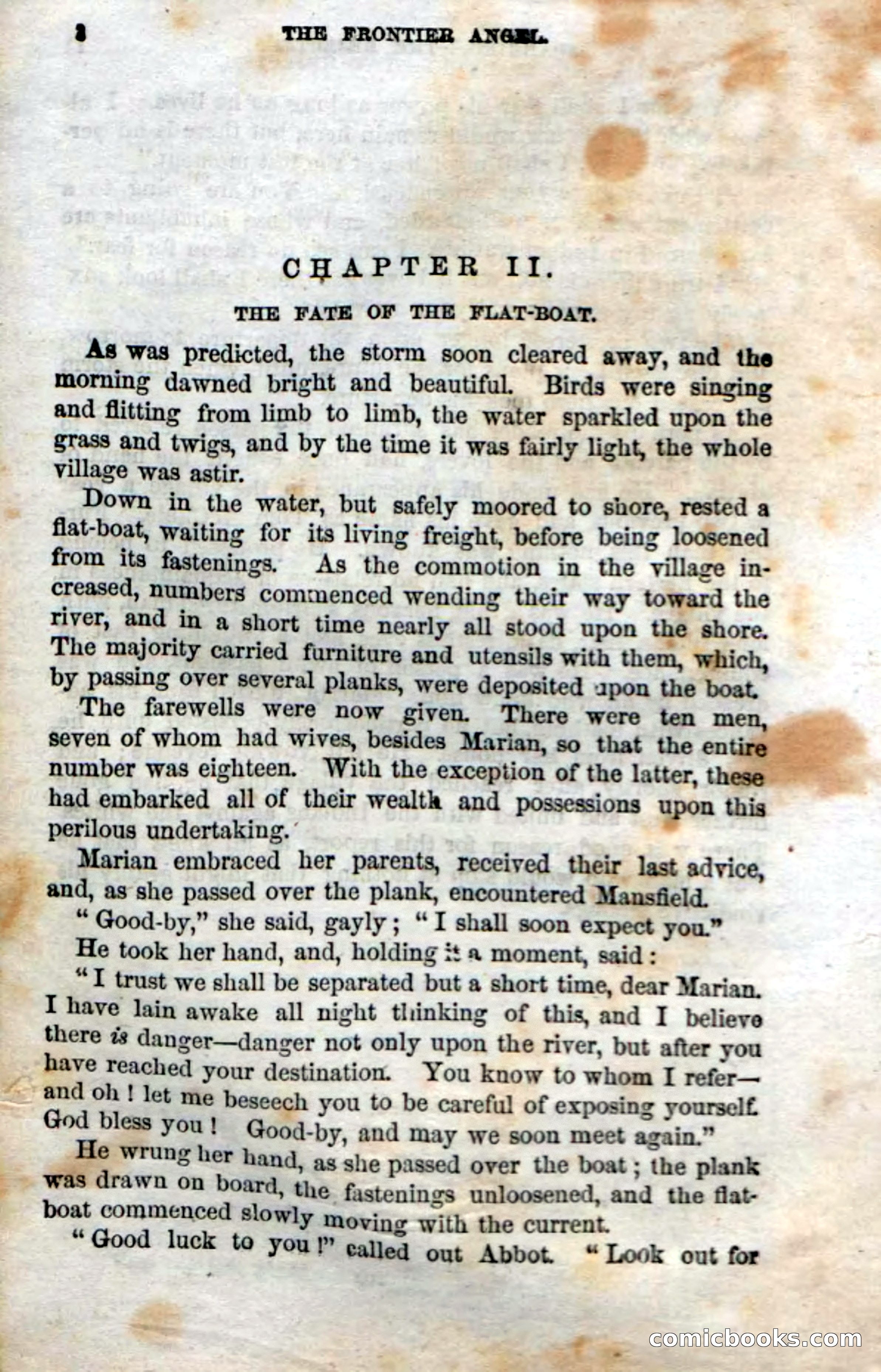 Beadle's Dime Novels No. 15: The Frontier Angel — page 14 of 132