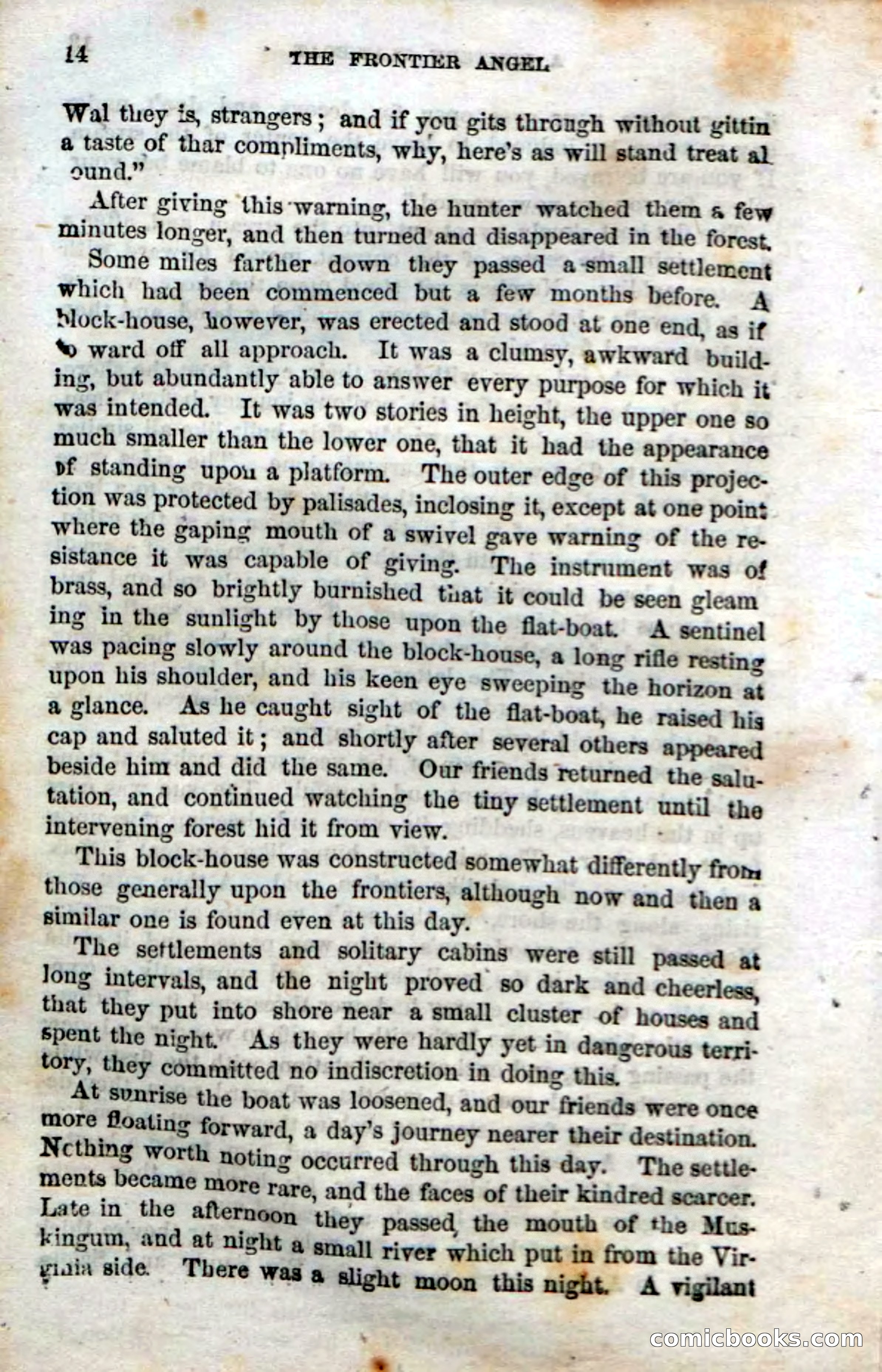 Beadle's Dime Novels No. 15: The Frontier Angel — page 16 of 132