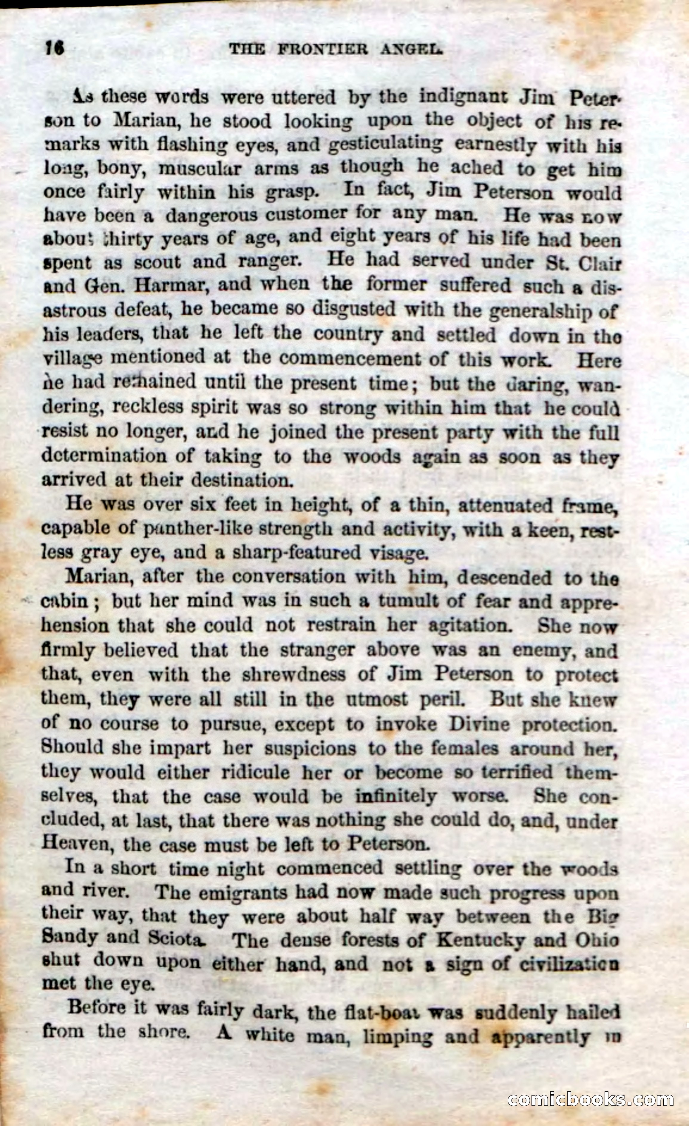 Beadle's Dime Novels No. 15: The Frontier Angel — page 18 of 132