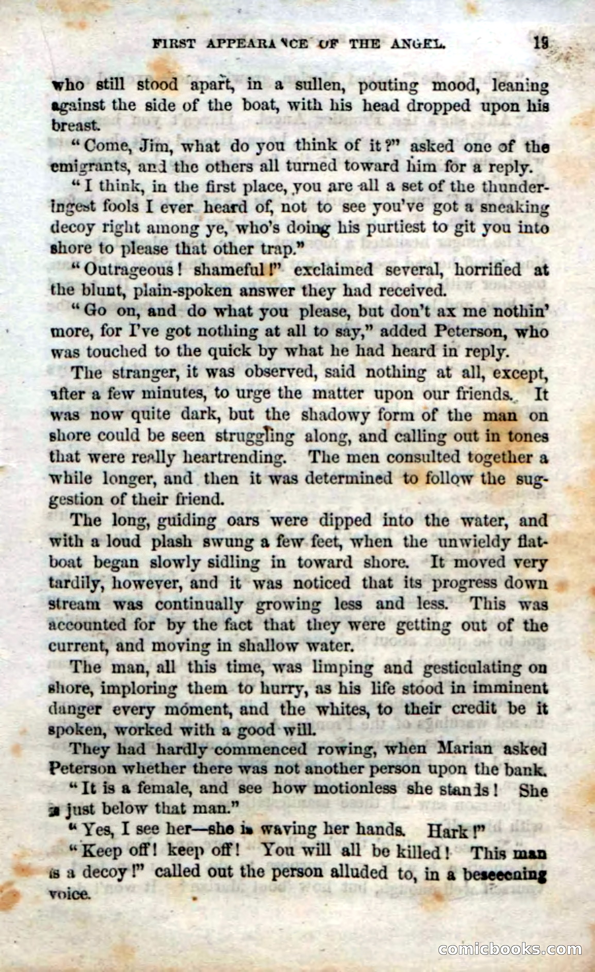Beadle's Dime Novels No. 15: The Frontier Angel — page 21 of 132