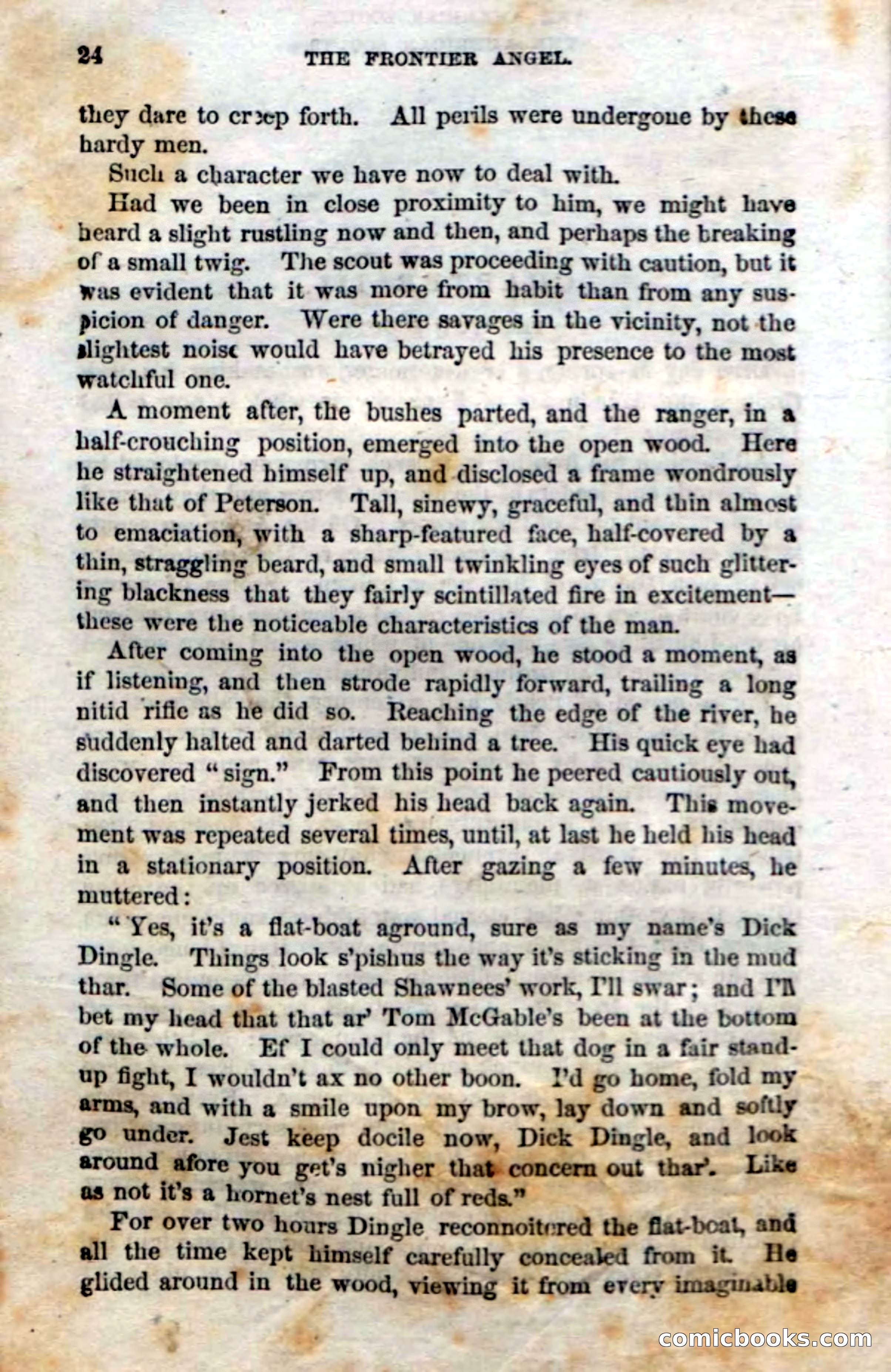Beadle's Dime Novels No. 15: The Frontier Angel — page 26 of 132