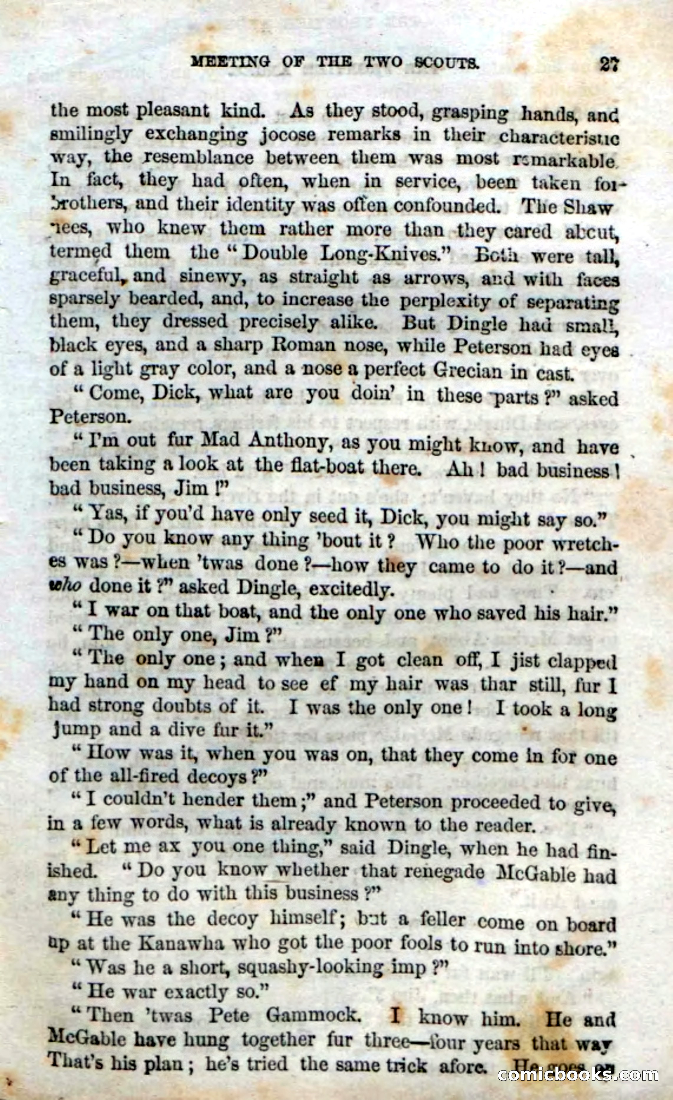 Beadle's Dime Novels No. 15: The Frontier Angel — page 29 of 132