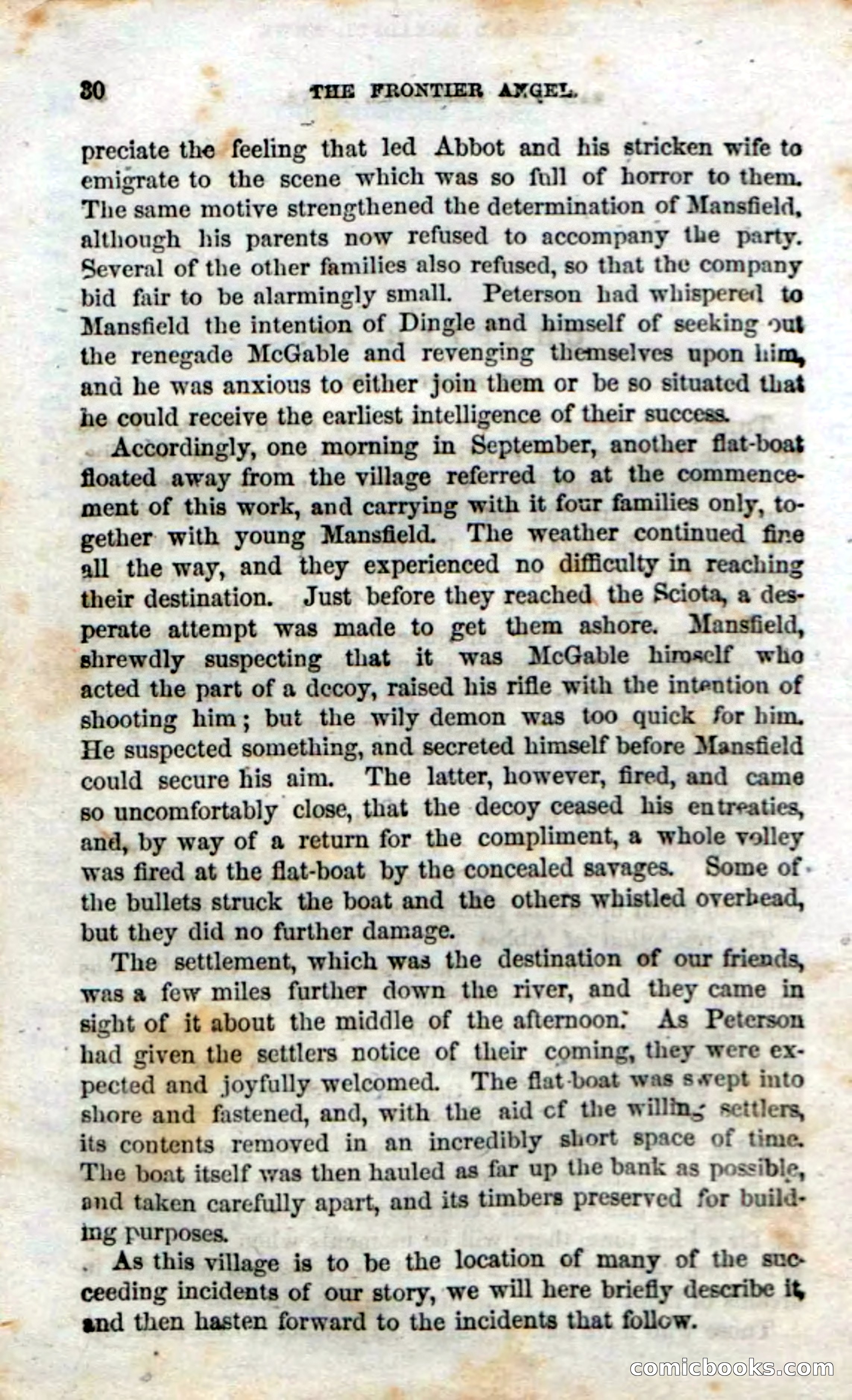Beadle's Dime Novels No. 15: The Frontier Angel — page 32 of 132