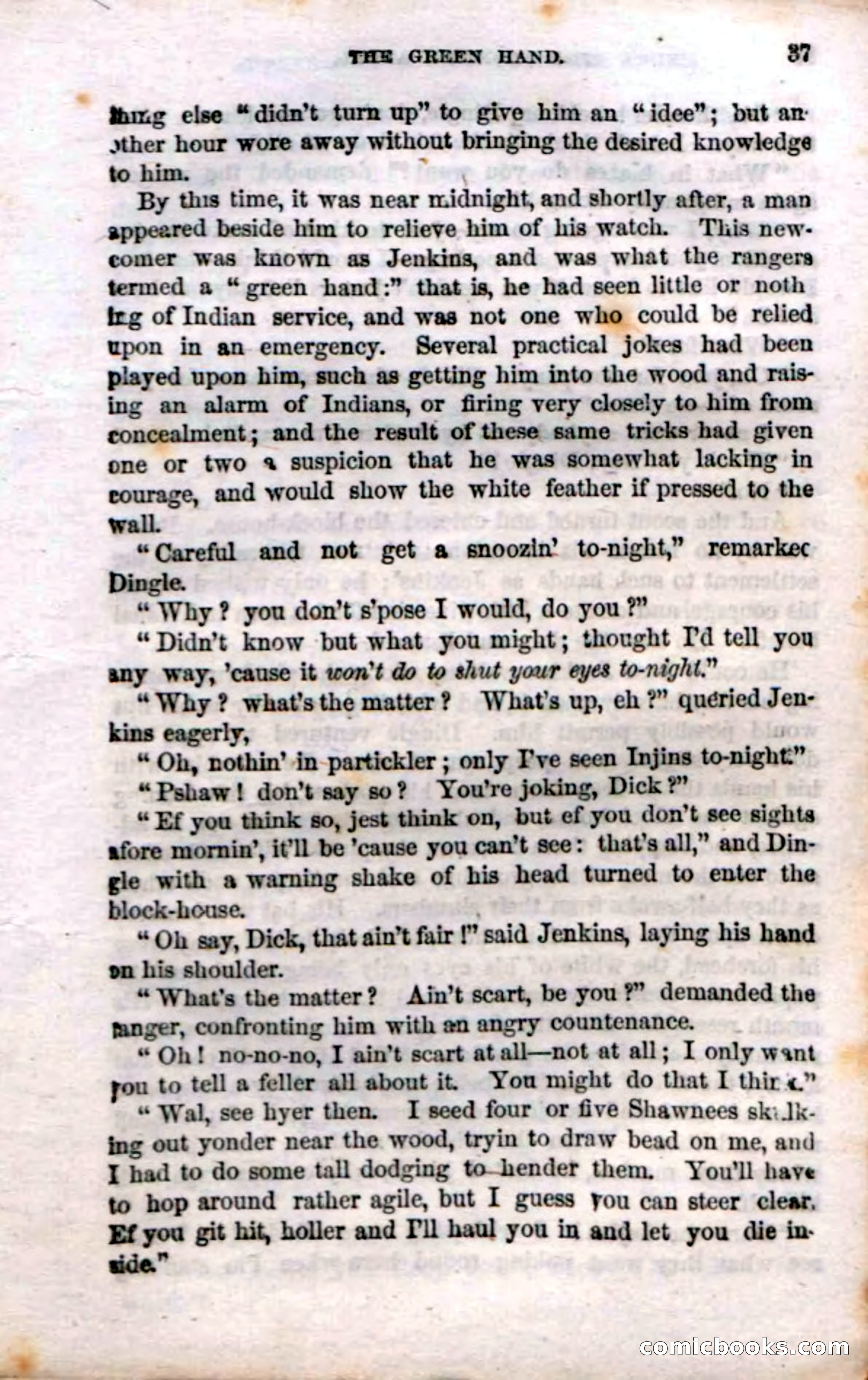 Beadle's Dime Novels No. 15: The Frontier Angel — page 39 of 132