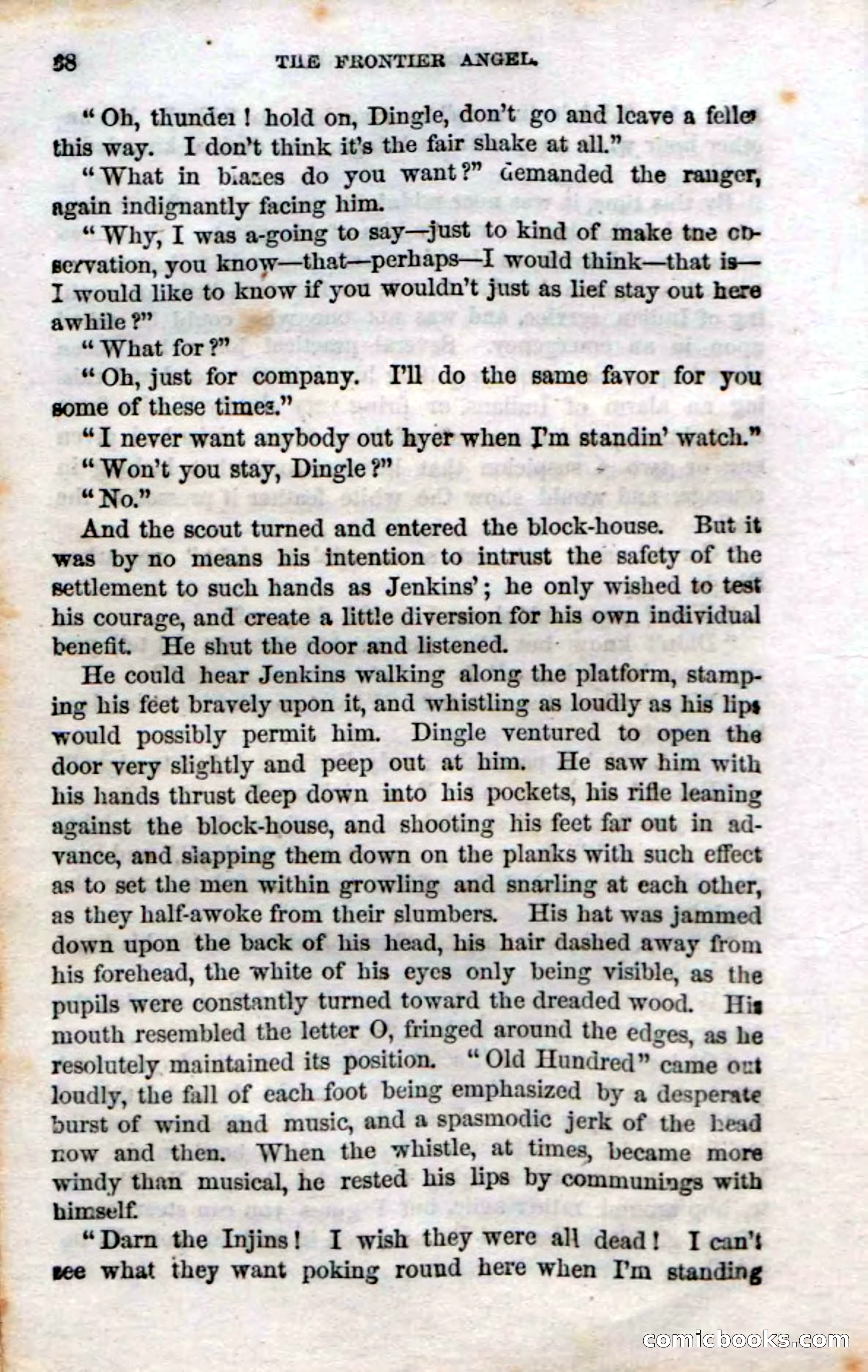 Beadle's Dime Novels No. 15: The Frontier Angel — page 40 of 132