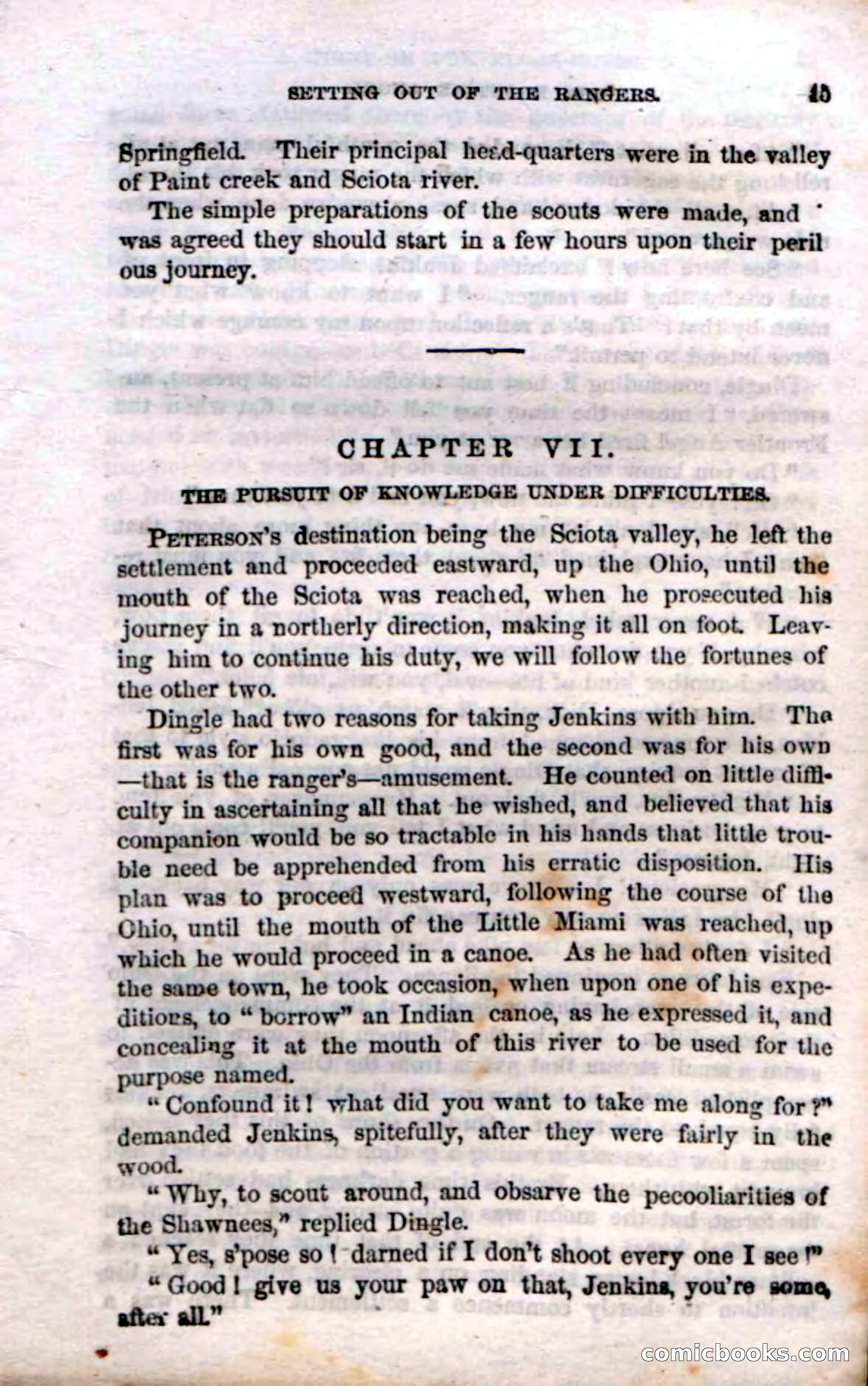Beadle's Dime Novels No. 15: The Frontier Angel — page 47 of 132