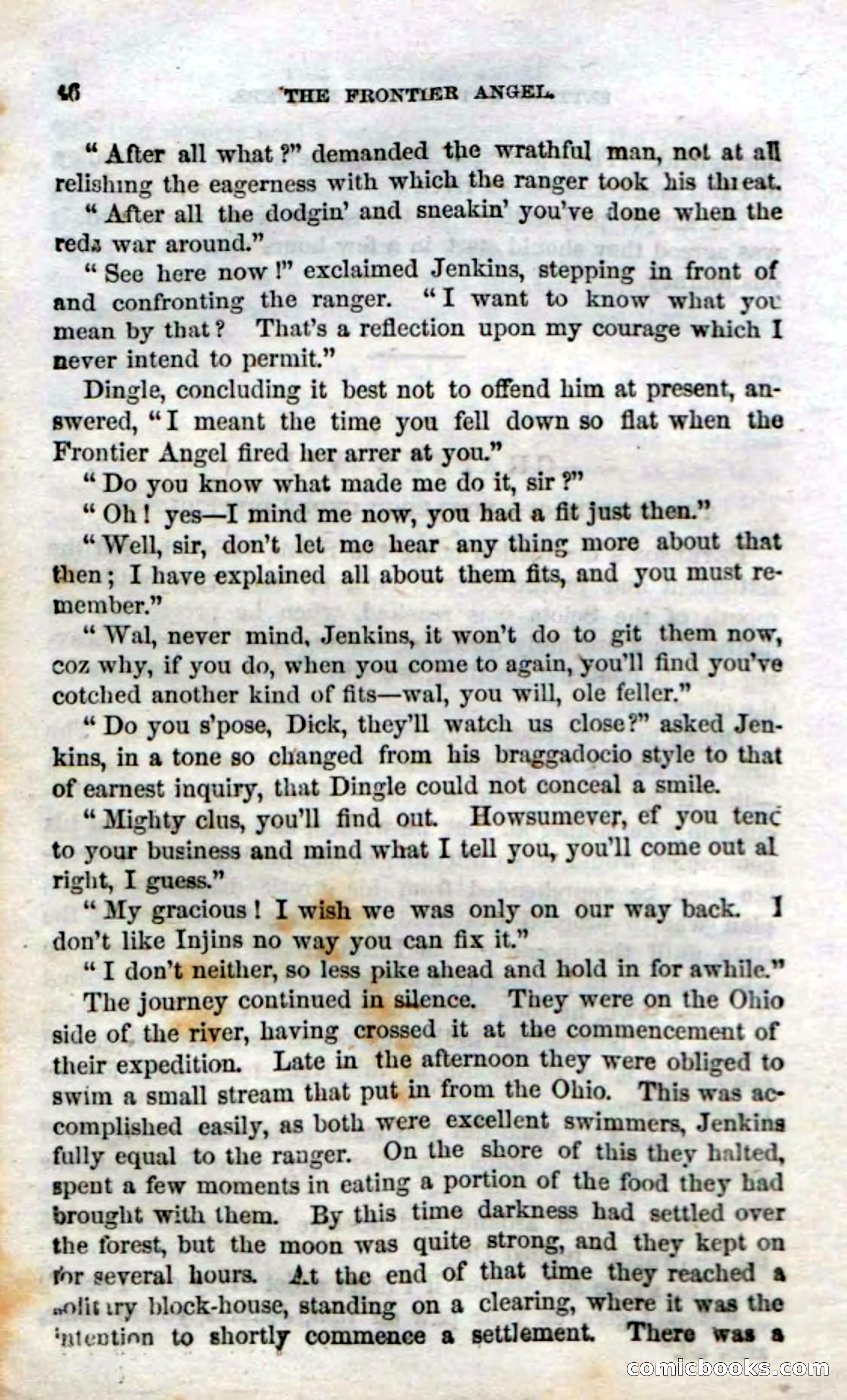 Beadle's Dime Novels No. 15: The Frontier Angel — page 48 of 132