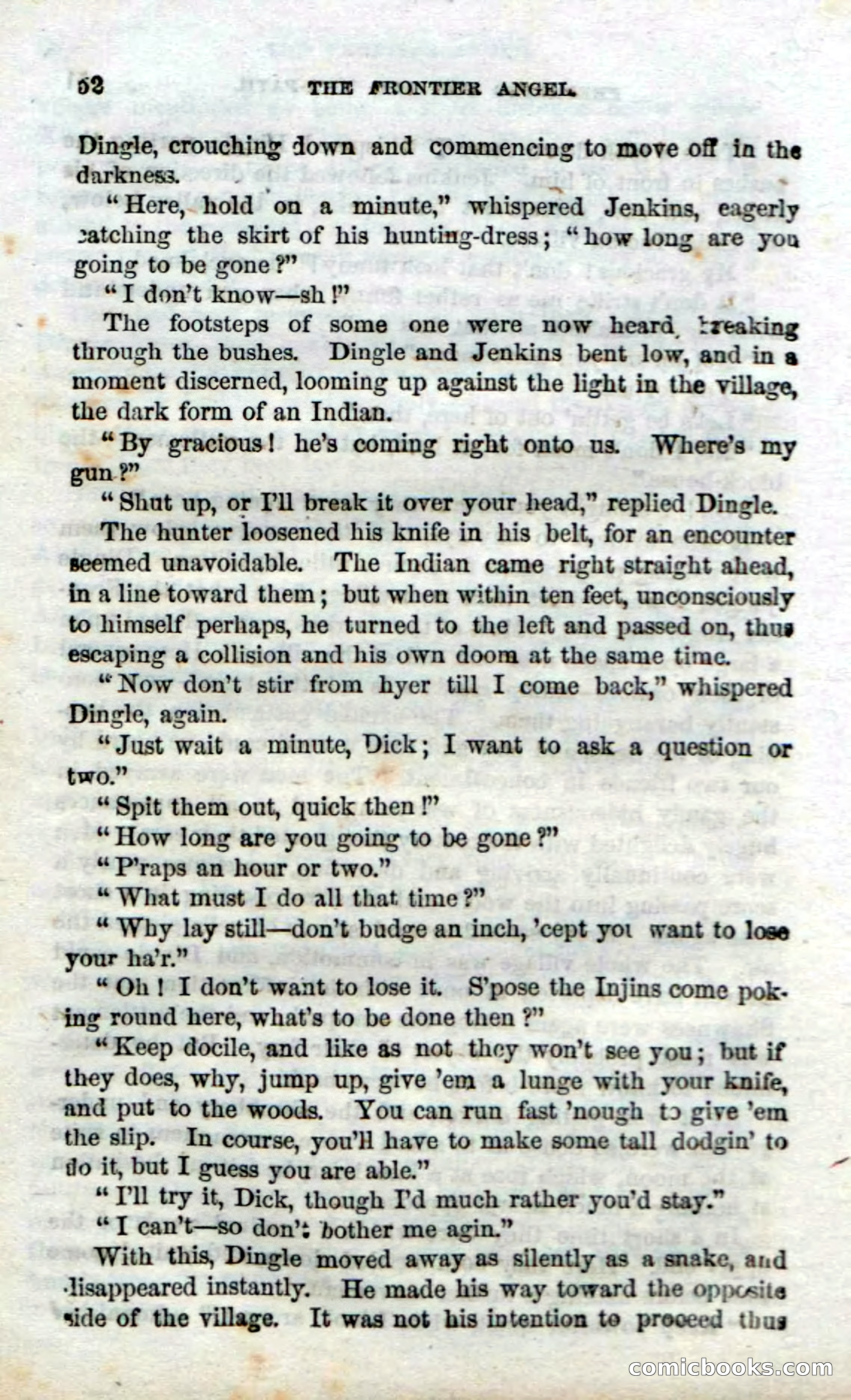Beadle's Dime Novels No. 15: The Frontier Angel — page 54 of 132