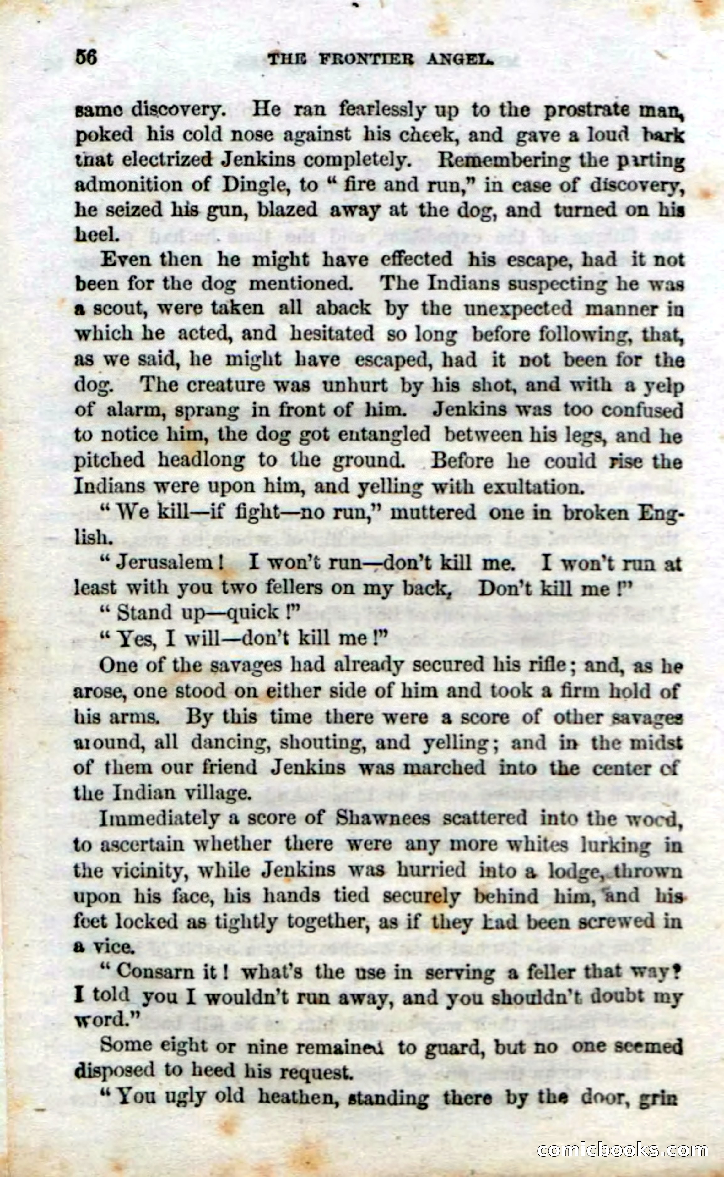 Beadle's Dime Novels No. 15: The Frontier Angel — page 58 of 132