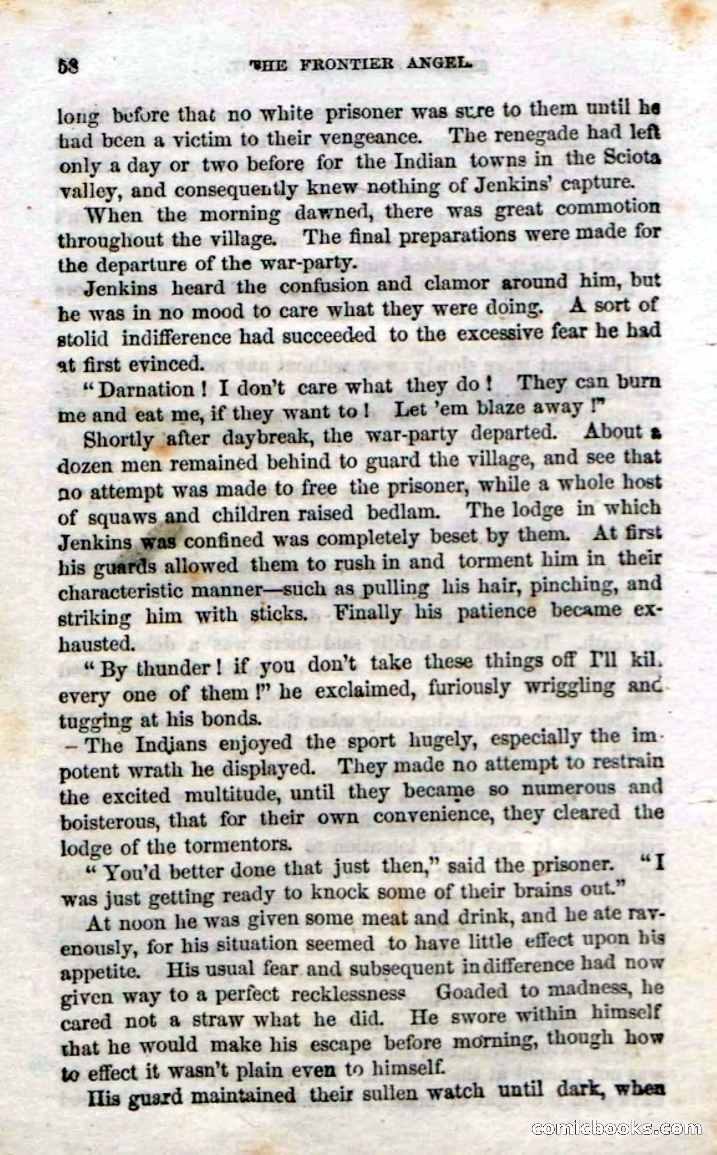 Beadle's Dime Novels No. 15: The Frontier Angel — page 60 of 132