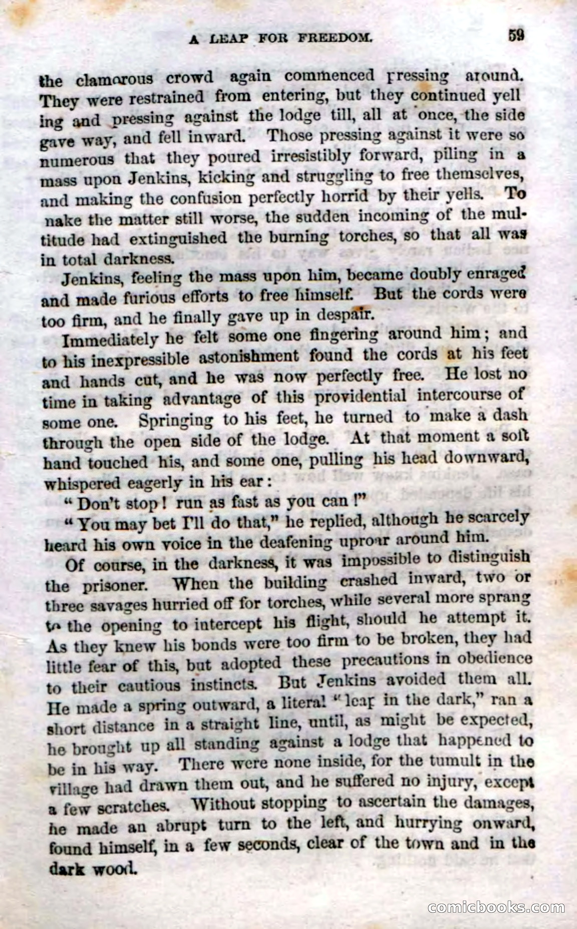 Beadle's Dime Novels No. 15: The Frontier Angel — page 61 of 132