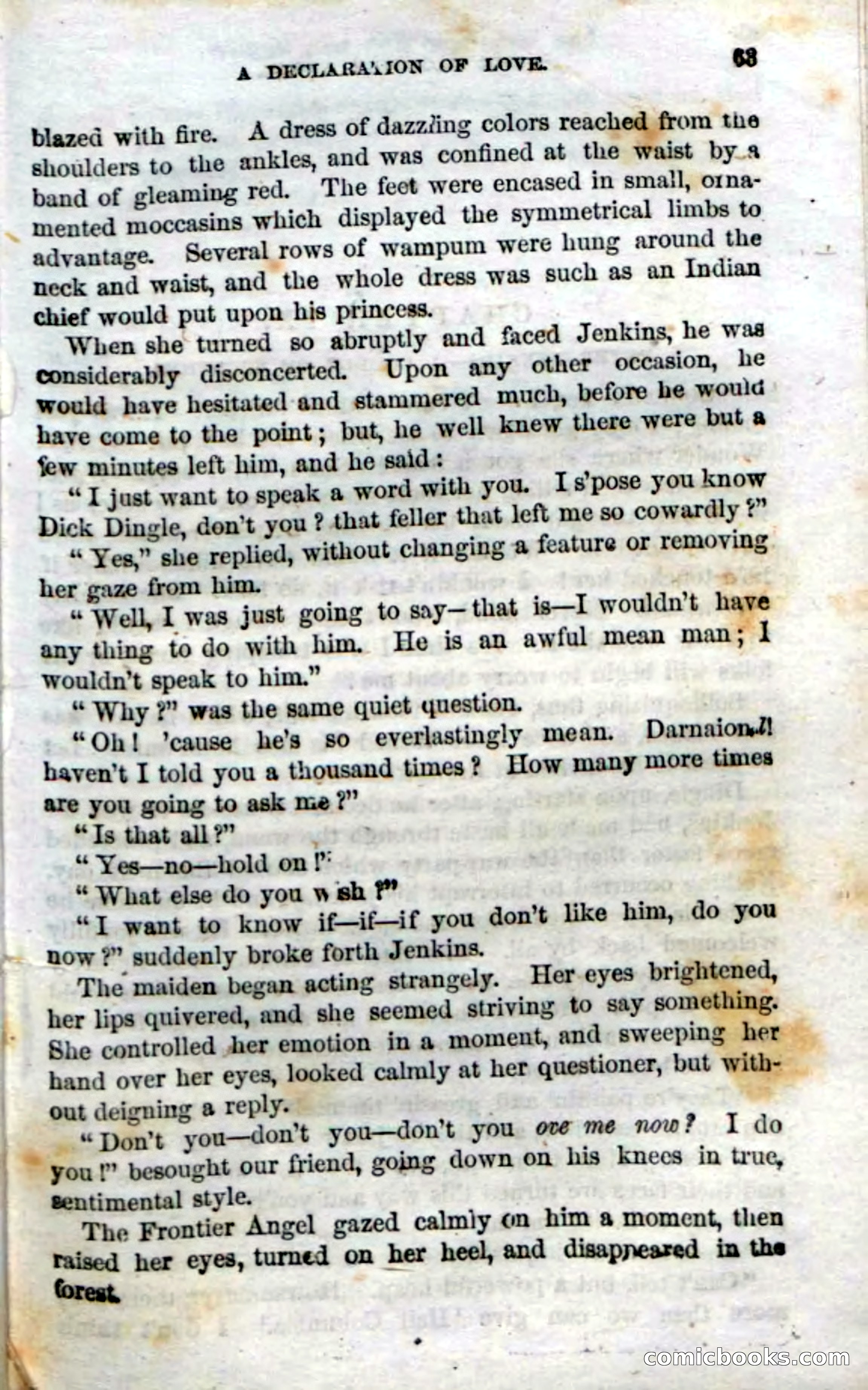 Beadle's Dime Novels No. 15: The Frontier Angel — page 65 of 132