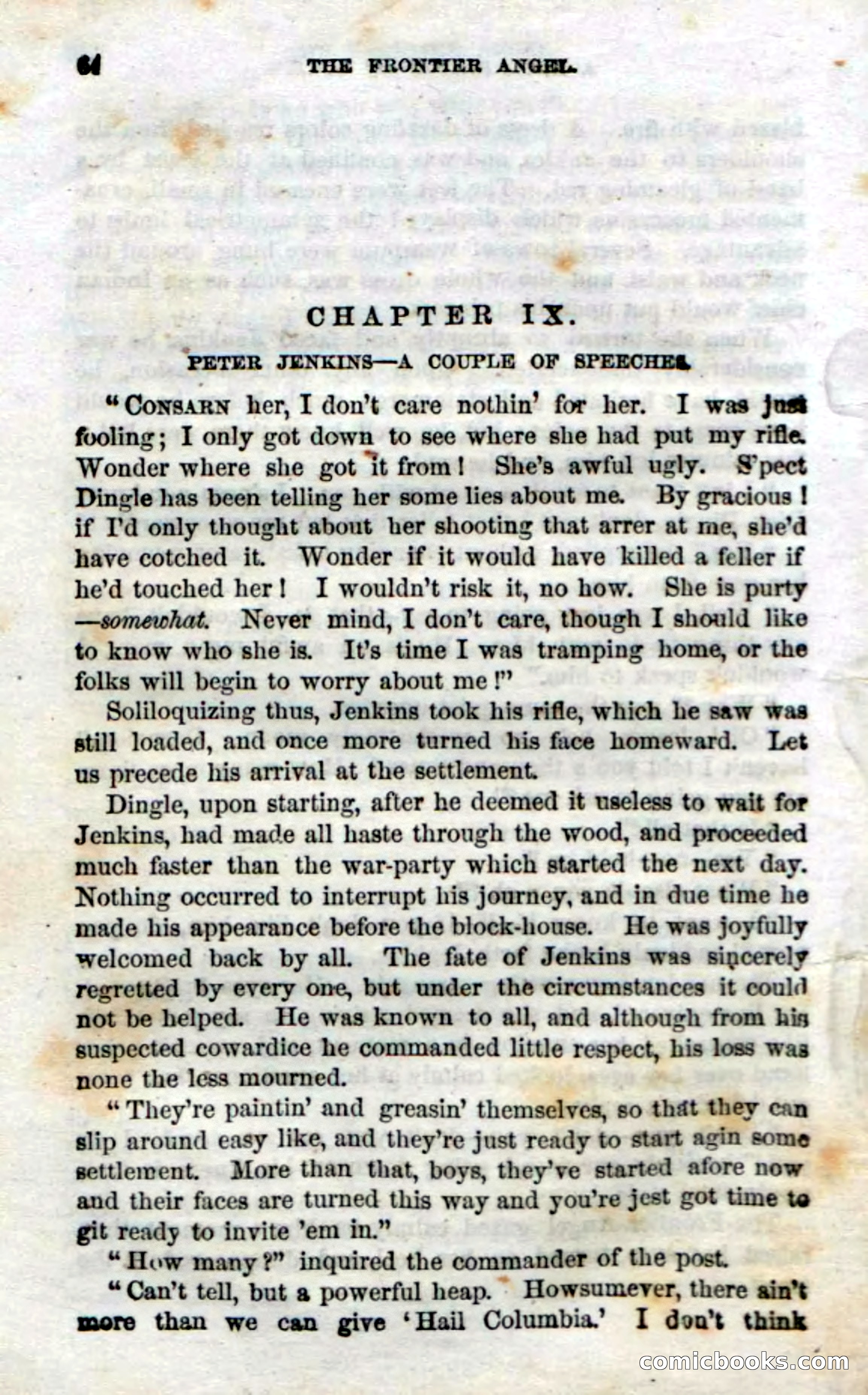 Beadle's Dime Novels No. 15: The Frontier Angel — page 66 of 132