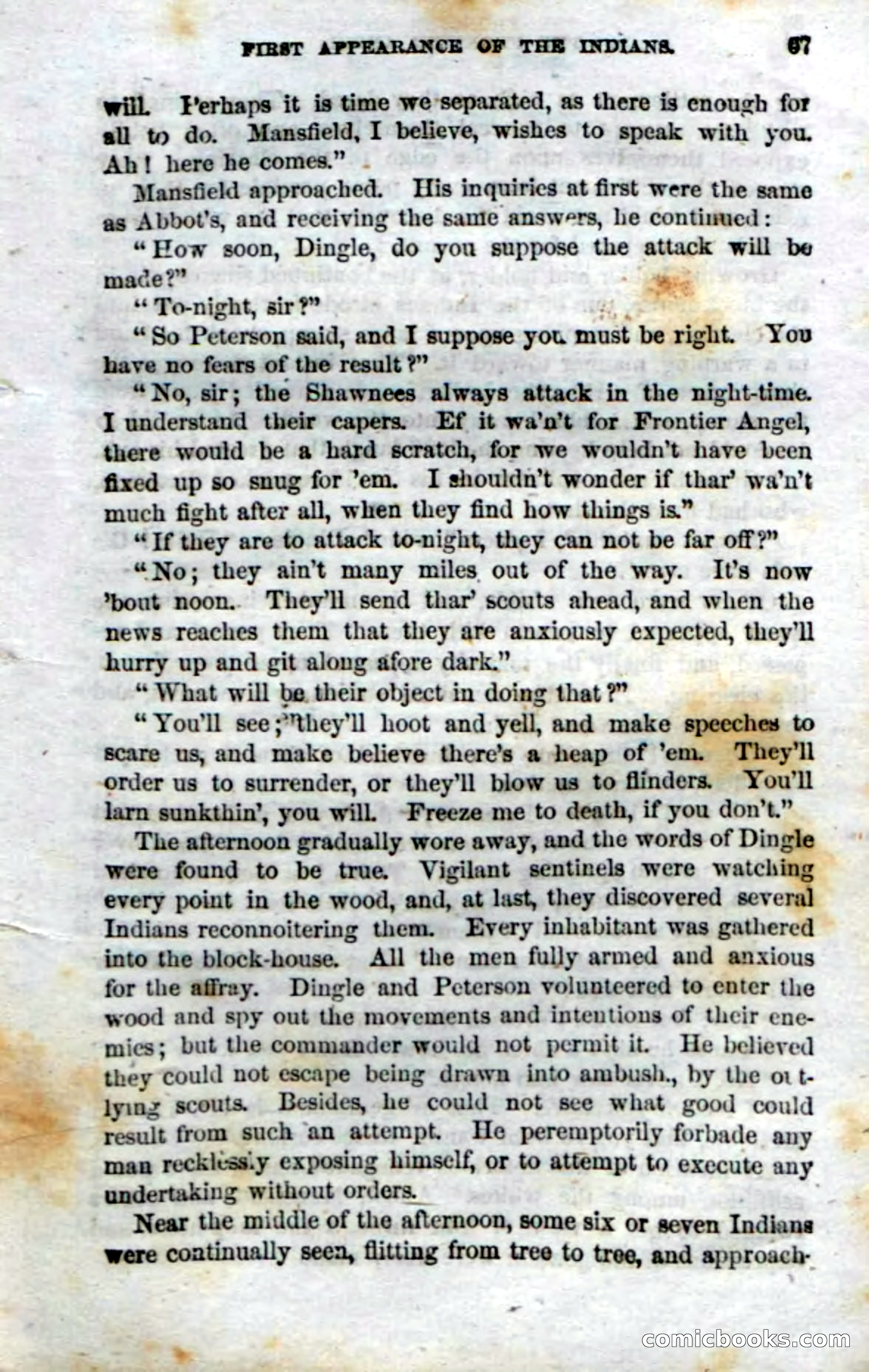 Beadle's Dime Novels No. 15: The Frontier Angel — page 69 of 132