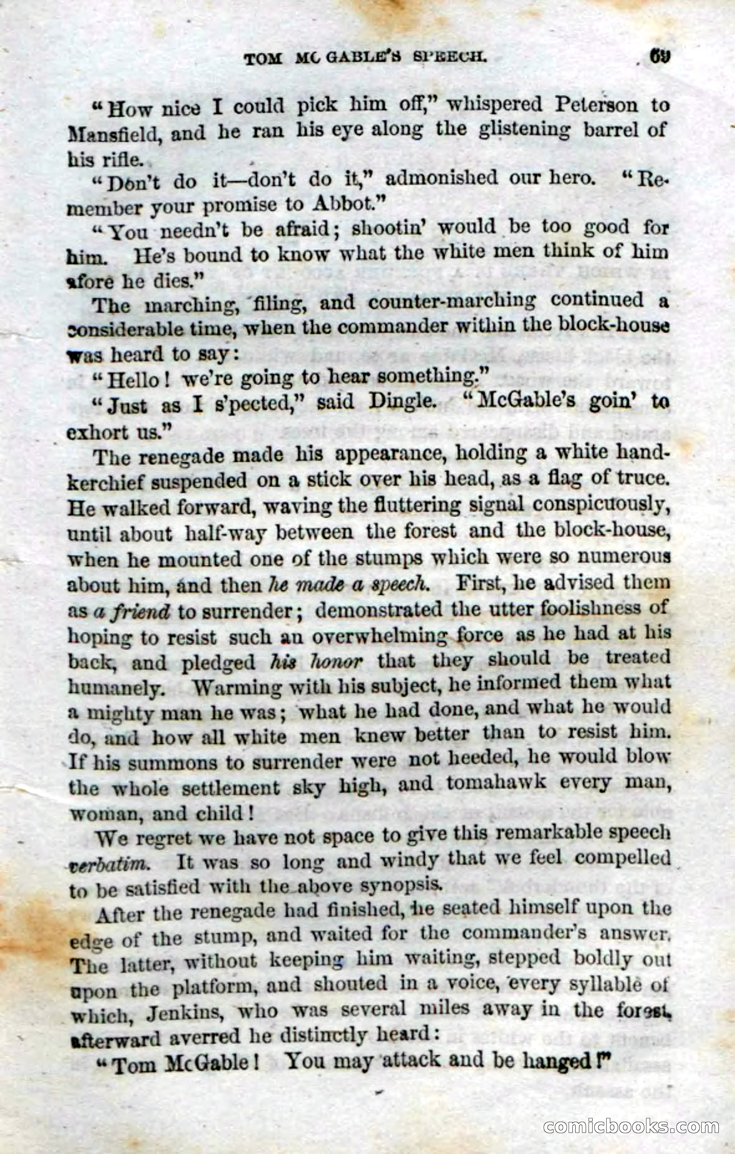 Beadle's Dime Novels No. 15: The Frontier Angel — page 71 of 132