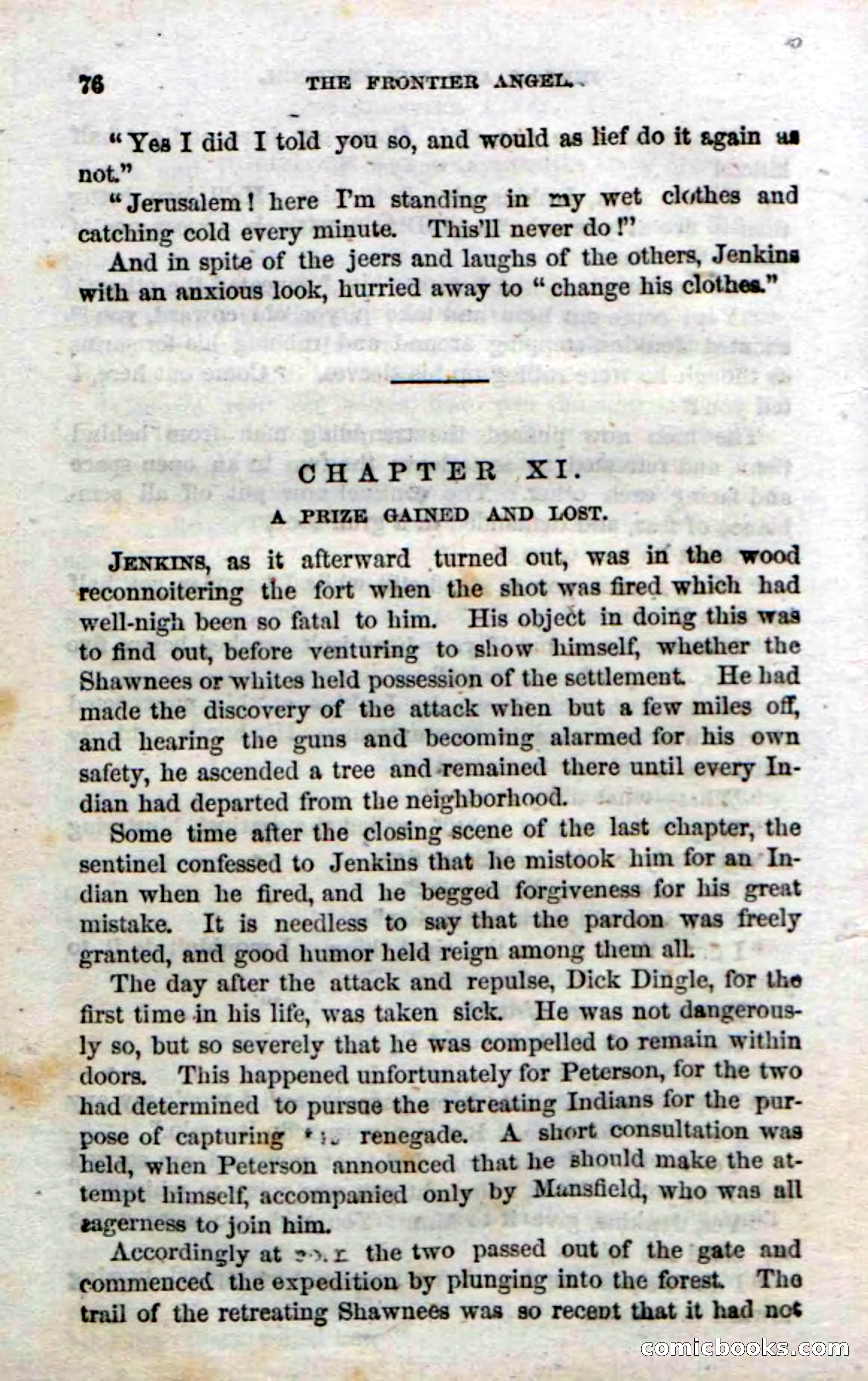 Beadle's Dime Novels No. 15: The Frontier Angel — page 78 of 132