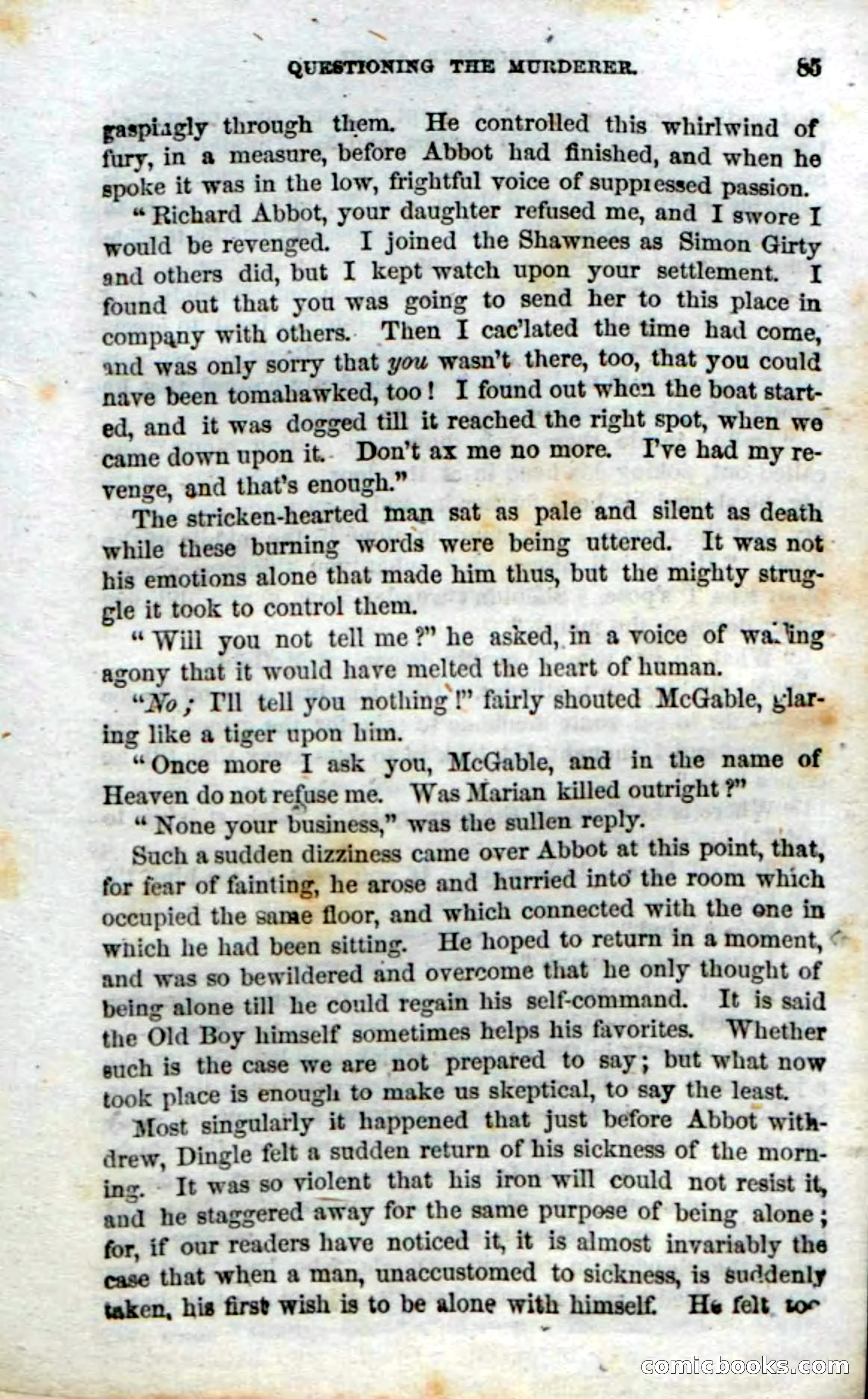 Beadle's Dime Novels No. 15: The Frontier Angel — page 87 of 132