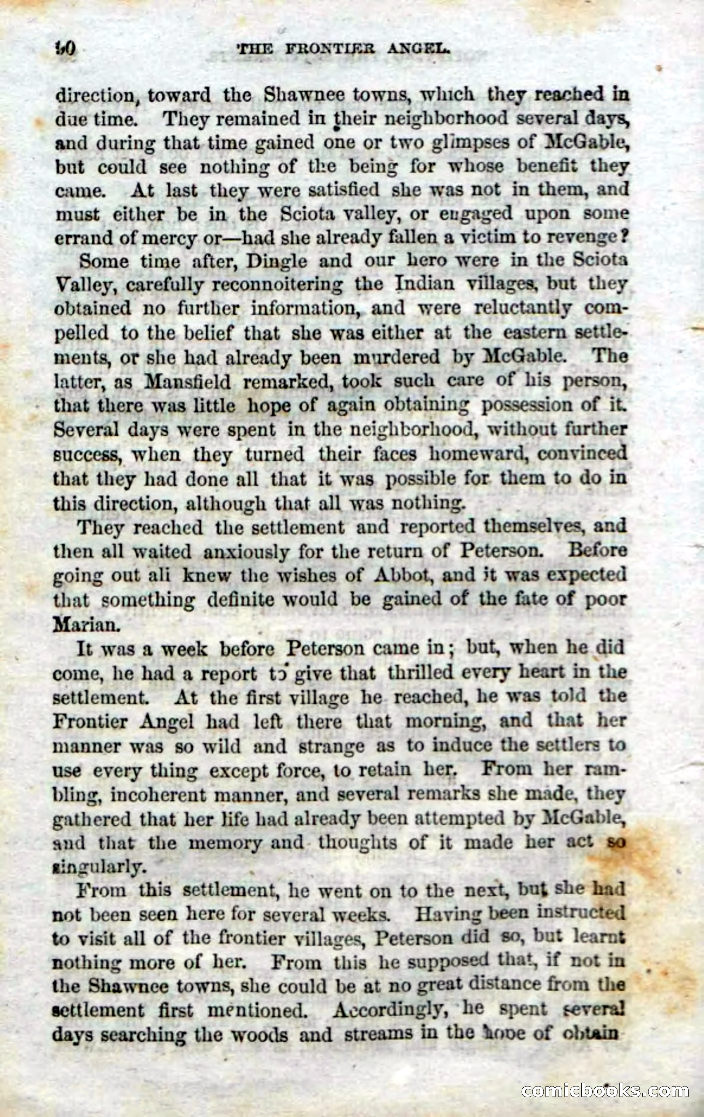 Beadle's Dime Novels No. 15: The Frontier Angel — page 92 of 132