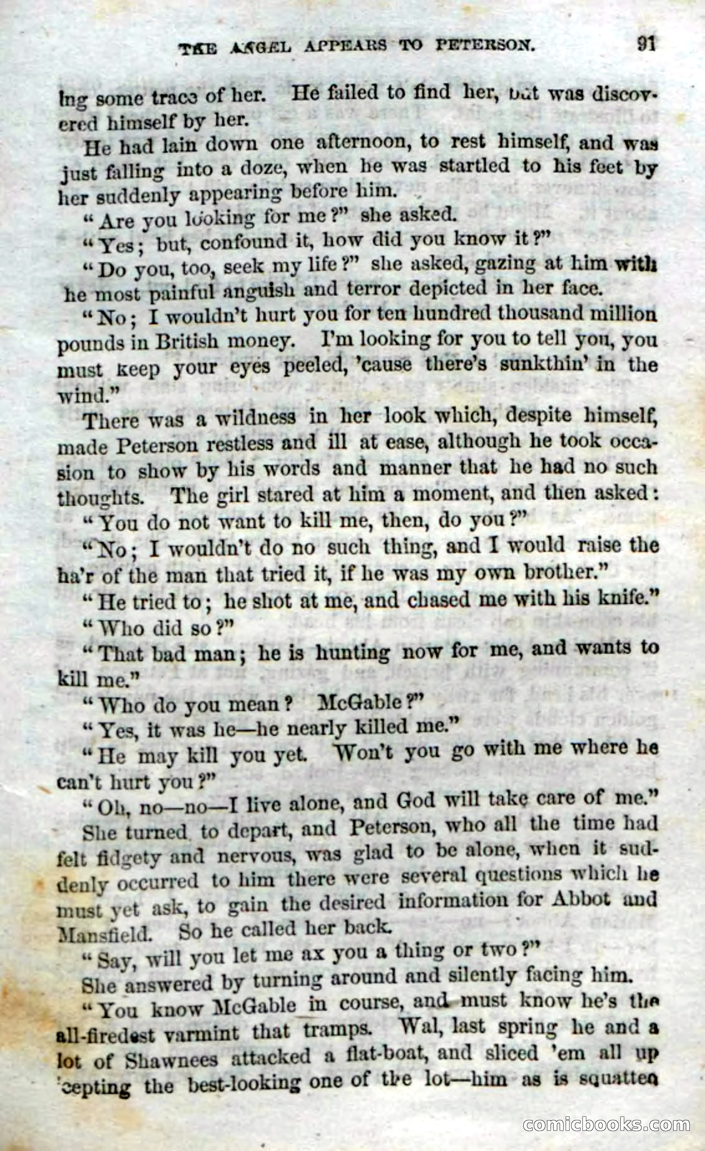 Beadle's Dime Novels No. 15: The Frontier Angel — page 93 of 132