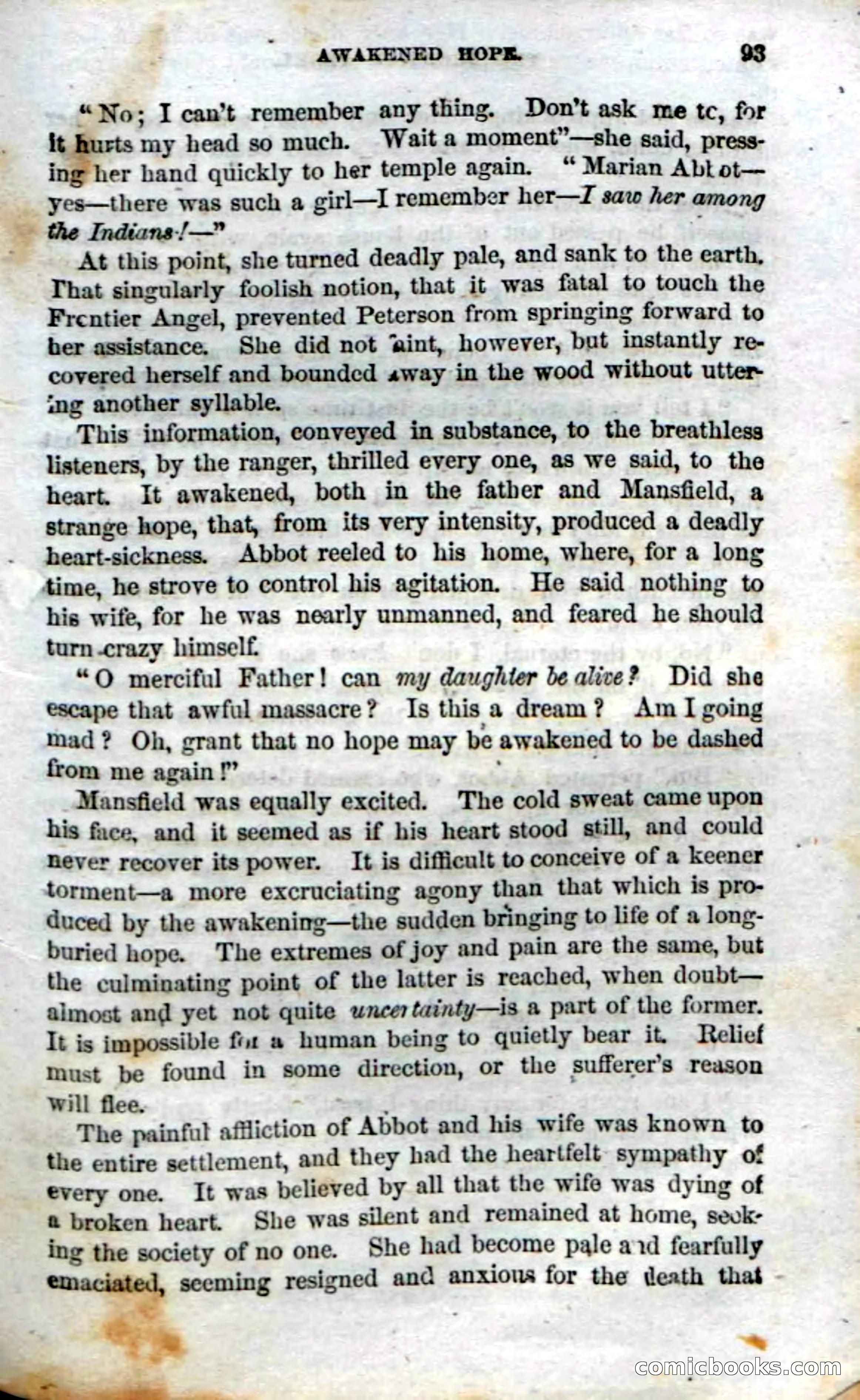 Beadle's Dime Novels No. 15: The Frontier Angel — page 95 of 132