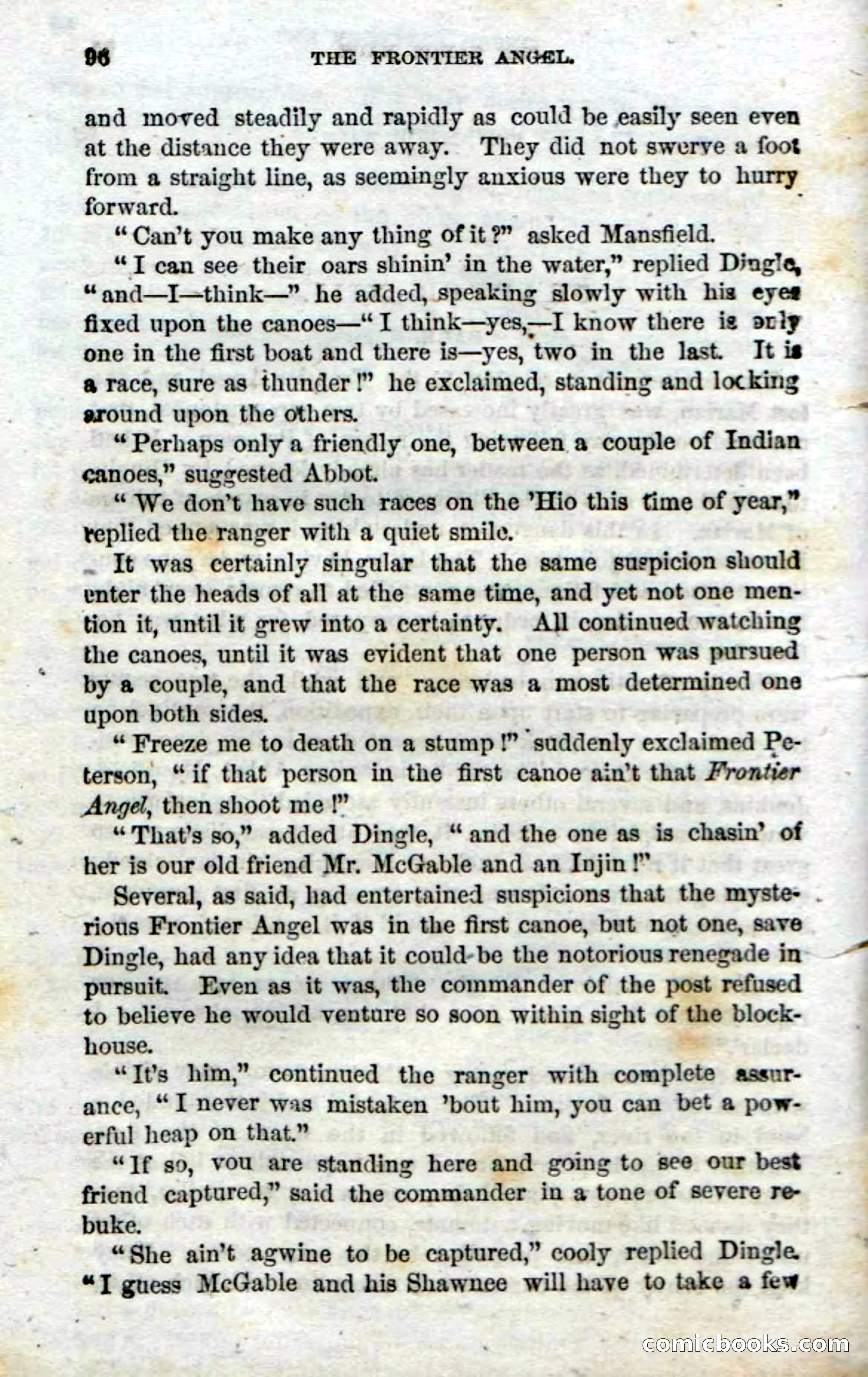 Beadle's Dime Novels No. 15: The Frontier Angel — page 98 of 132