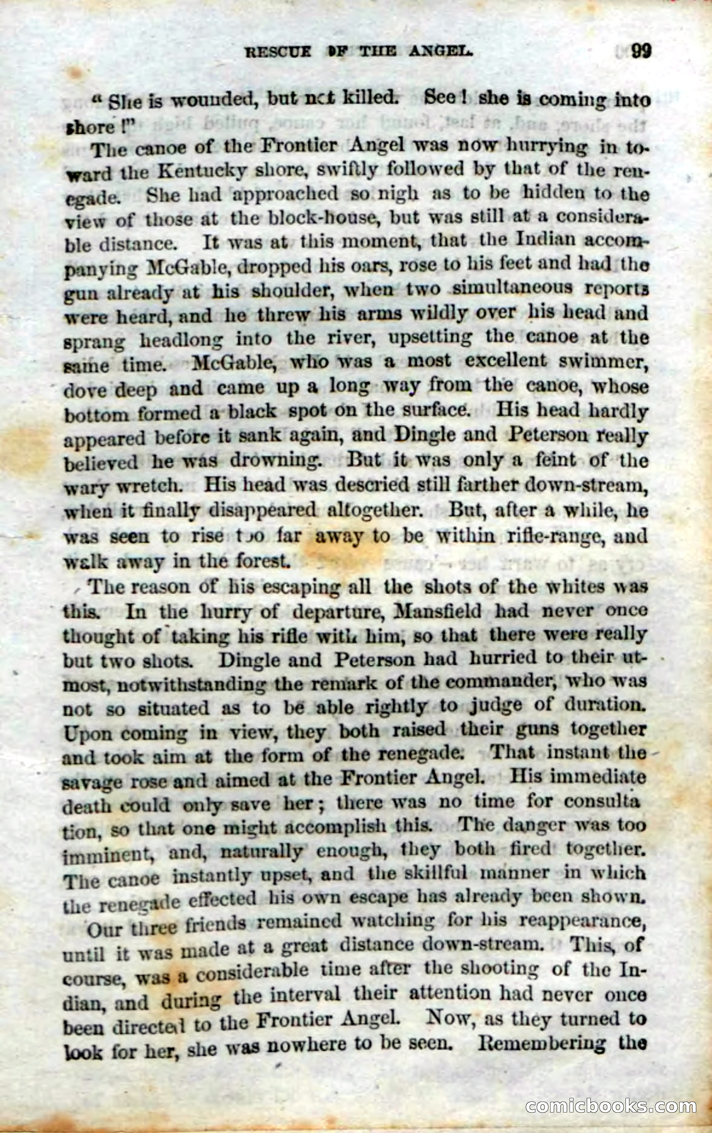 Beadle's Dime Novels No. 15: The Frontier Angel — page 101 of 132