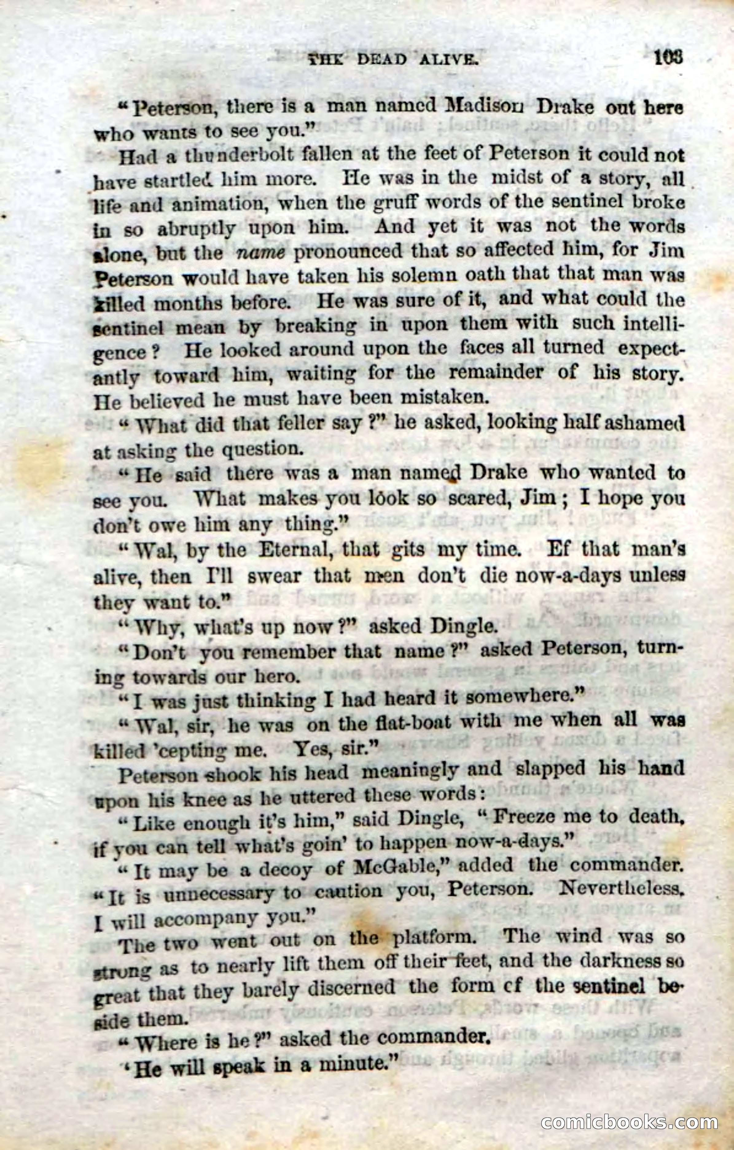 Beadle's Dime Novels No. 15: The Frontier Angel — page 105 of 132