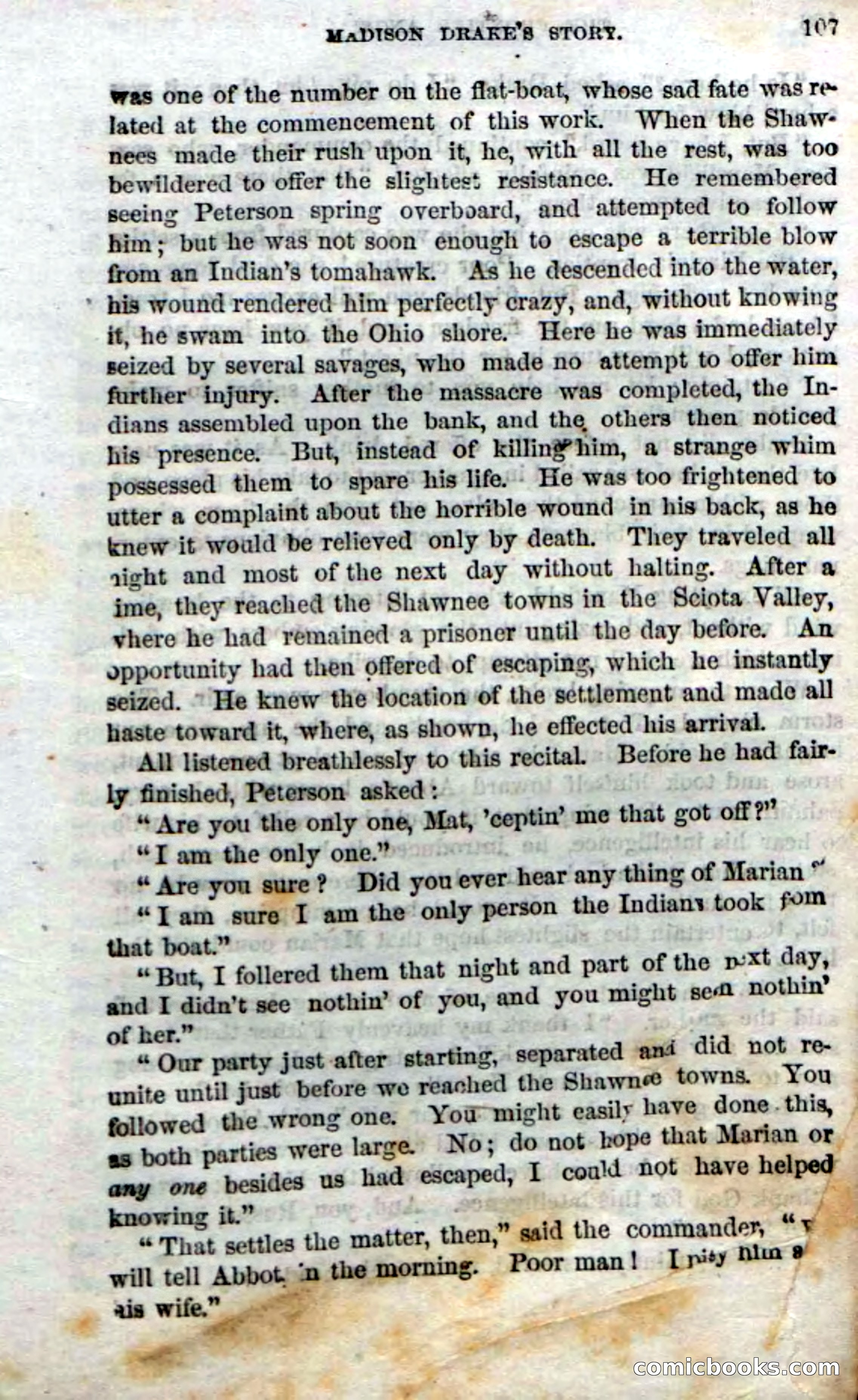 Beadle's Dime Novels No. 15: The Frontier Angel — page 109 of 132
