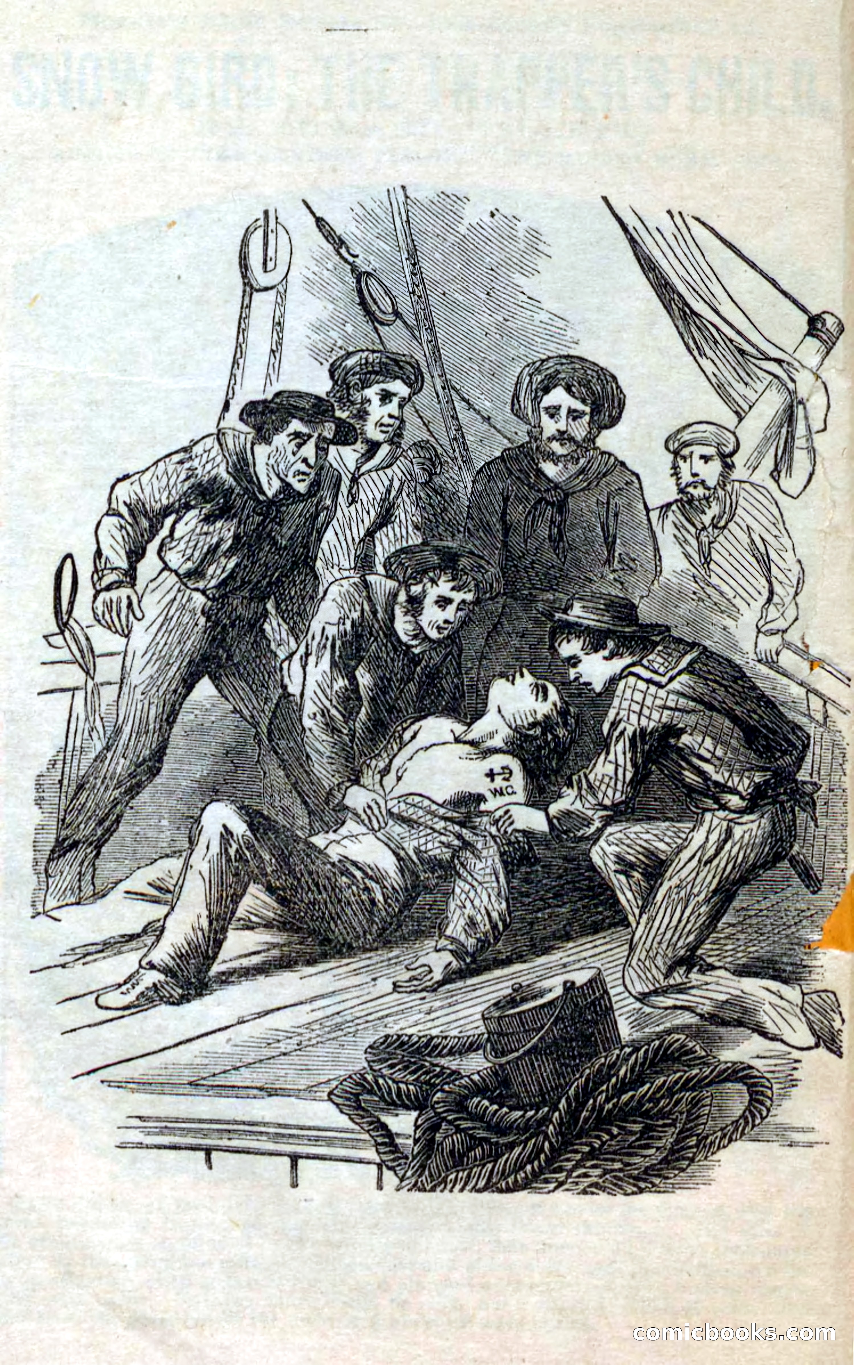 Beadle's Dime Novels No. 158: The Blue Anchor — page 4 of 108