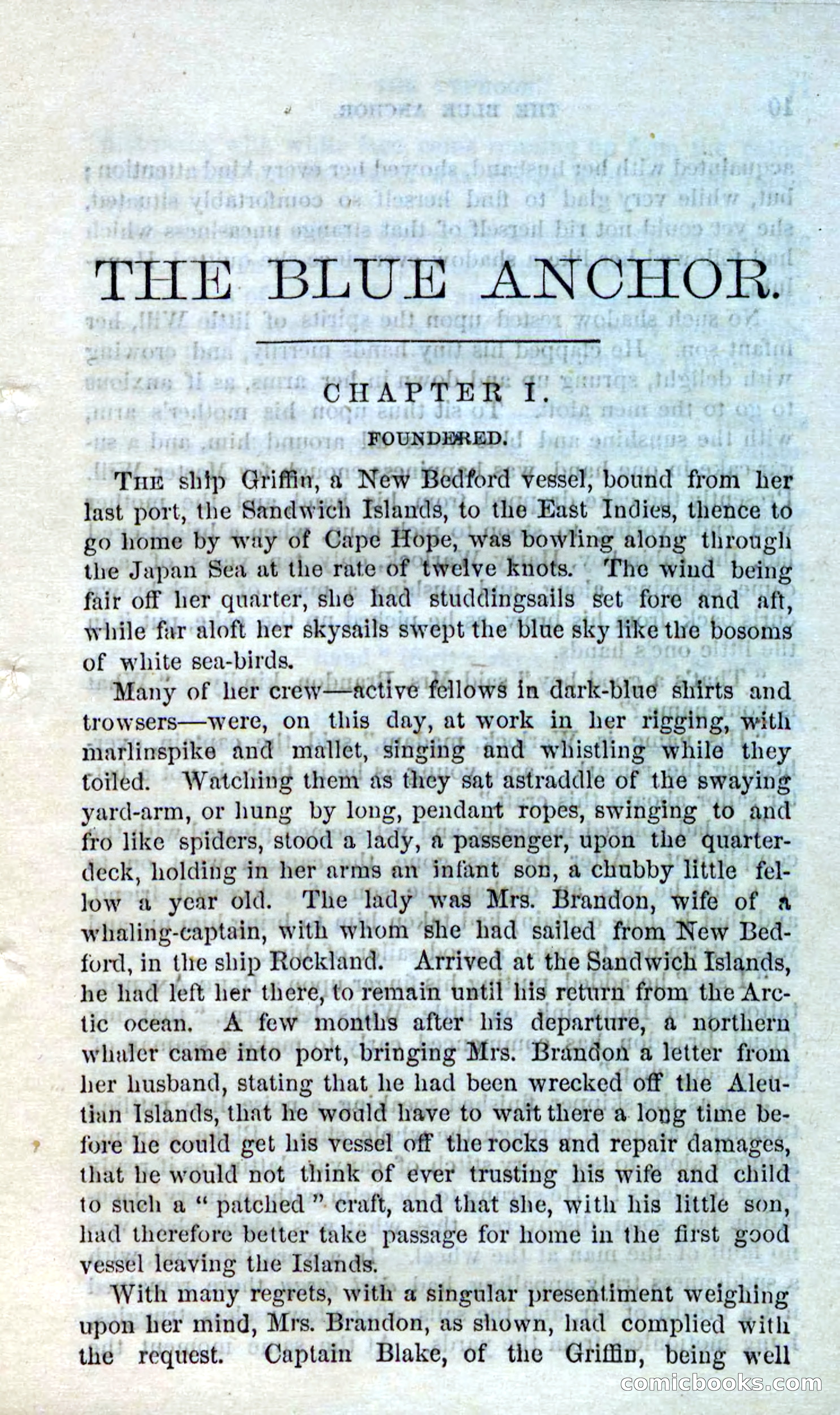 Beadle's Dime Novels No. 158: The Blue Anchor — page 7 of 108