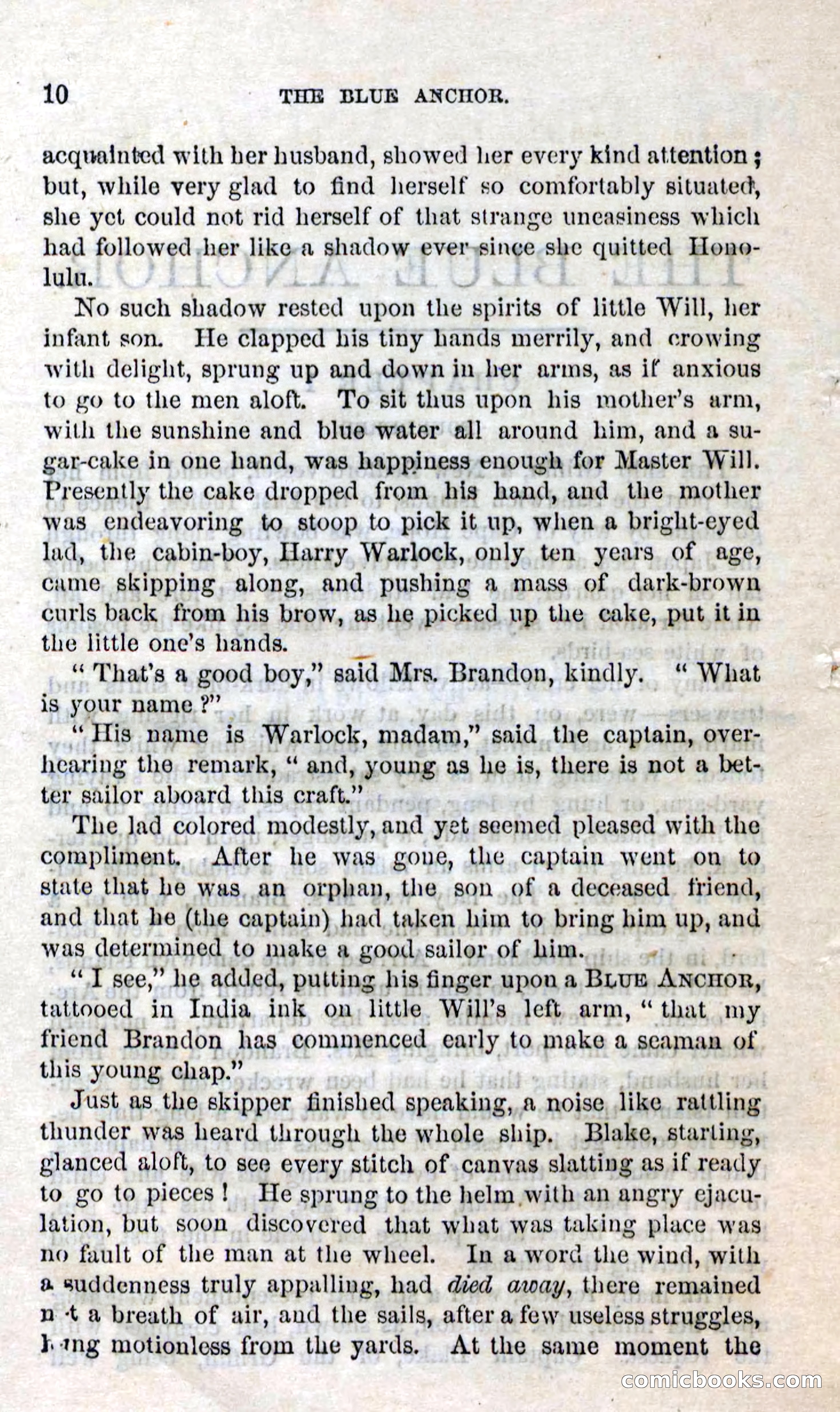 Beadle's Dime Novels No. 158: The Blue Anchor — page 8 of 108