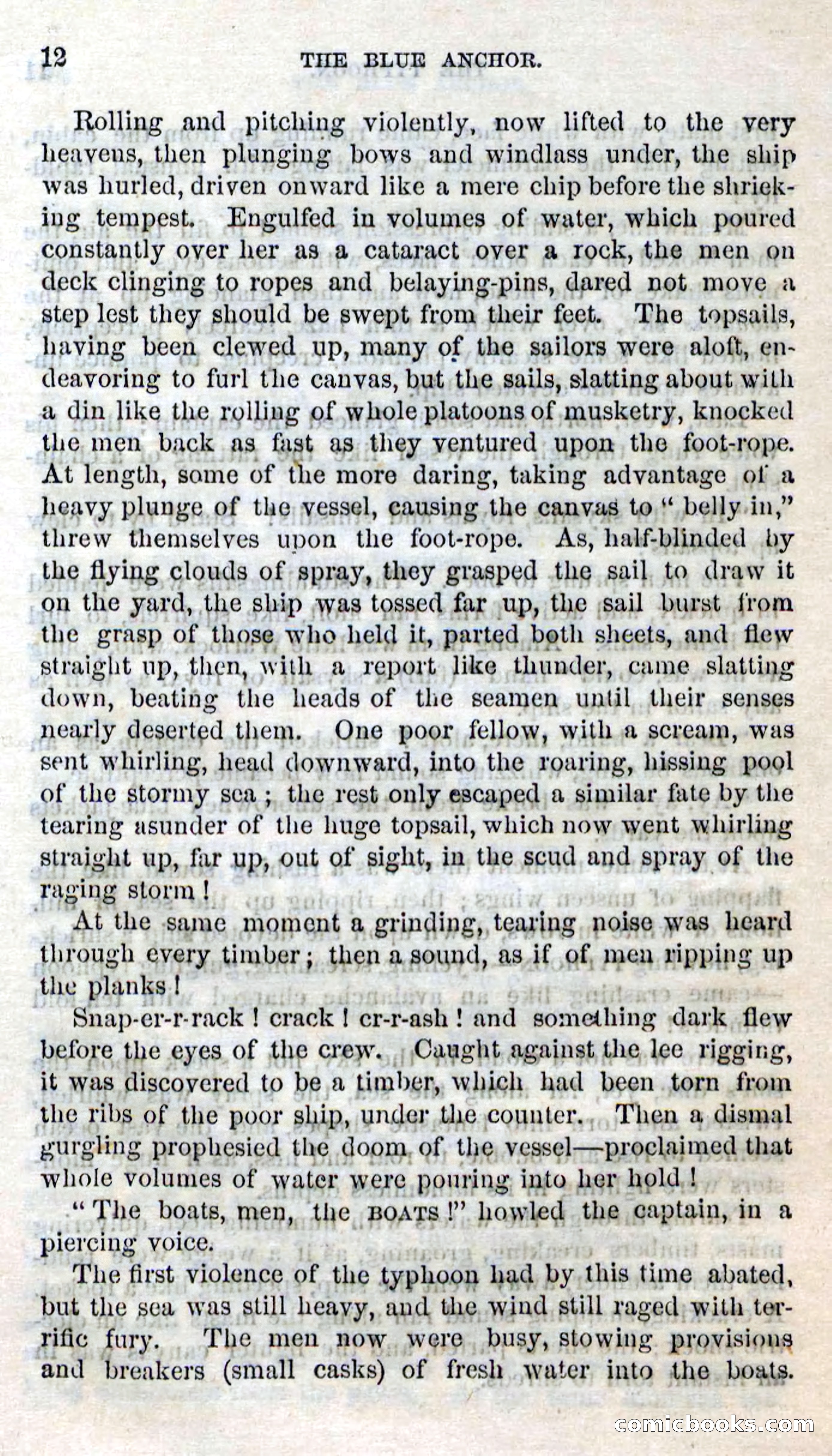 Beadle's Dime Novels No. 158: The Blue Anchor — page 10 of 108