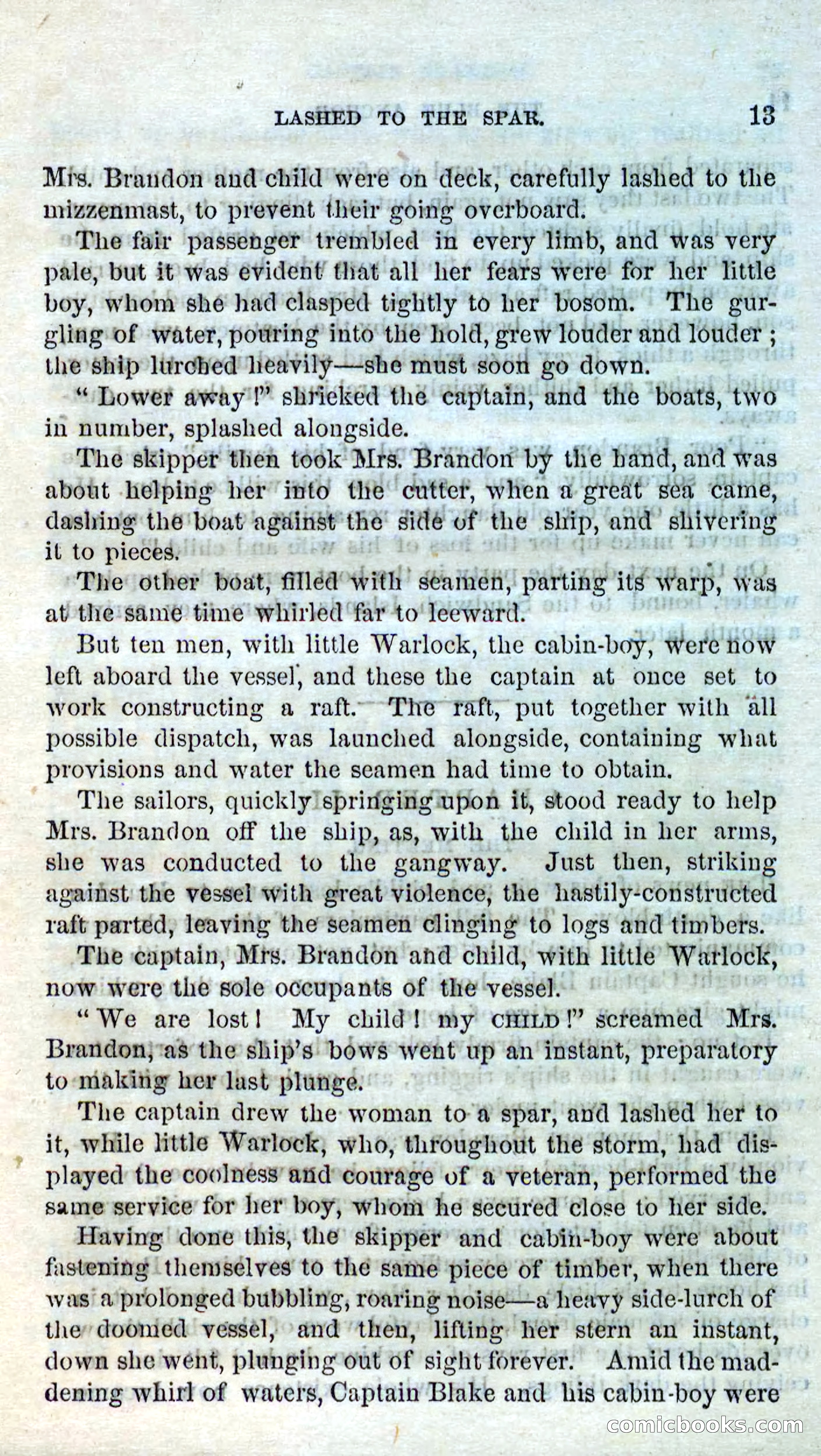 Beadle's Dime Novels No. 158: The Blue Anchor — page 11 of 108