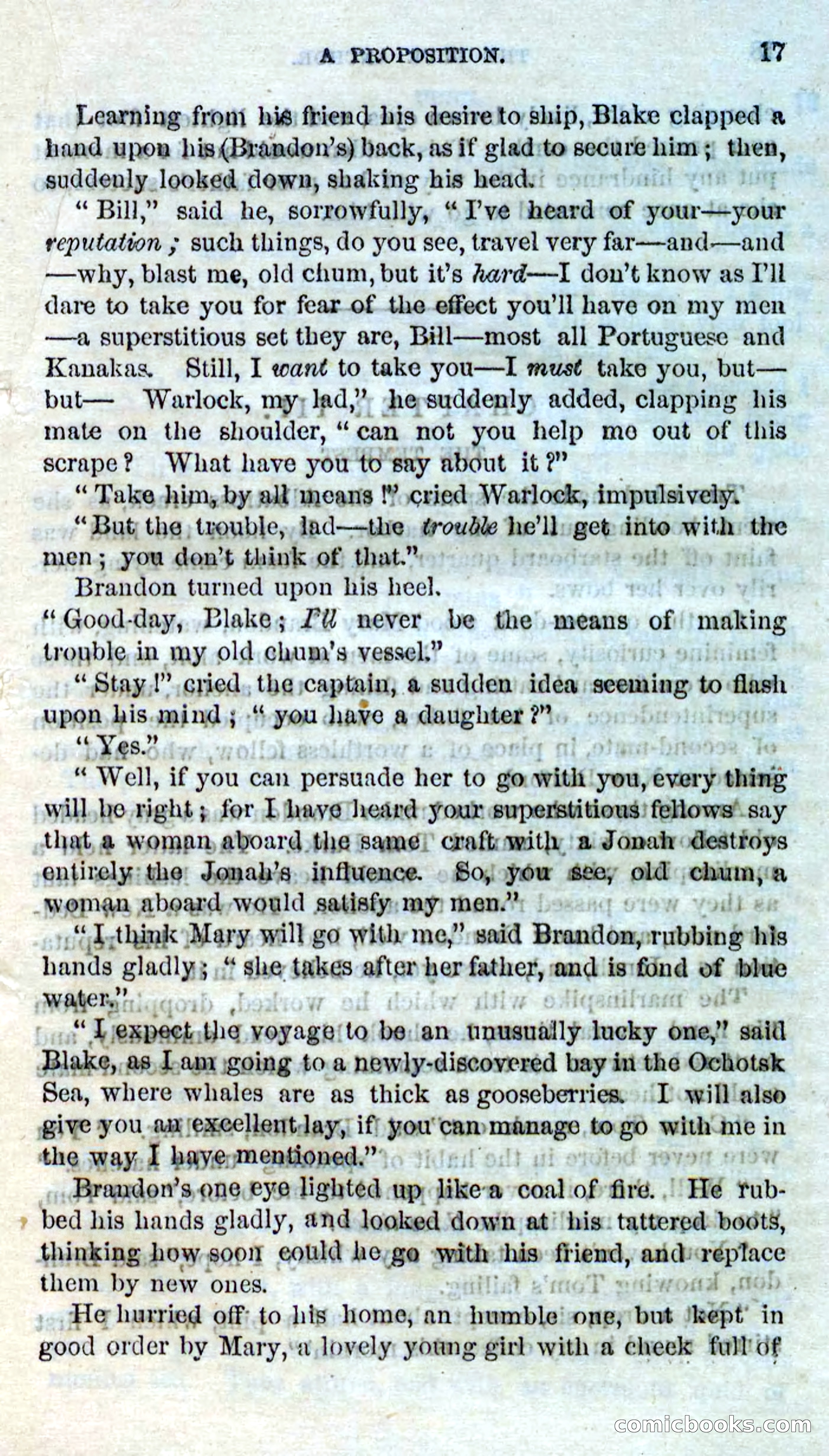 Beadle's Dime Novels No. 158: The Blue Anchor — page 15 of 108