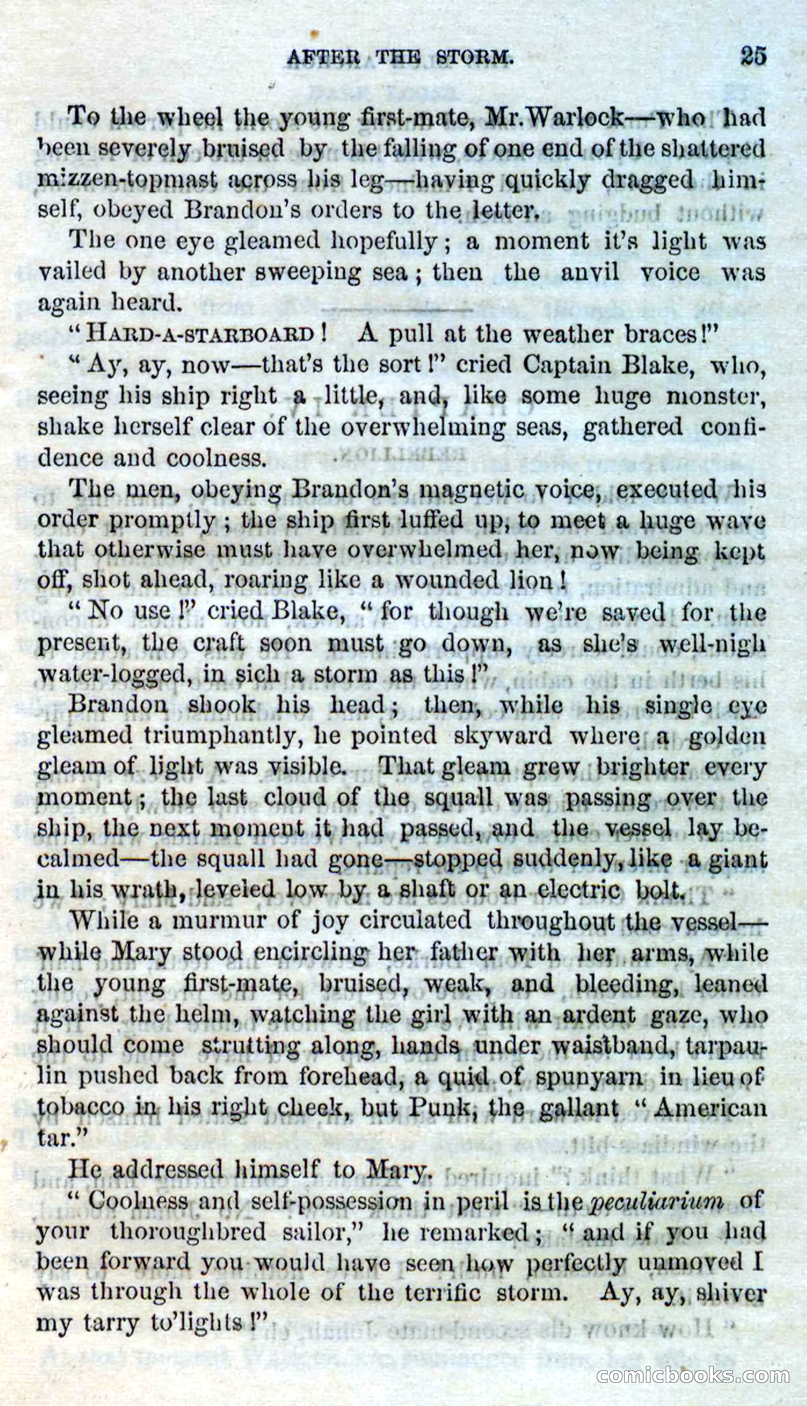 Beadle's Dime Novels No. 158: The Blue Anchor — page 23 of 108