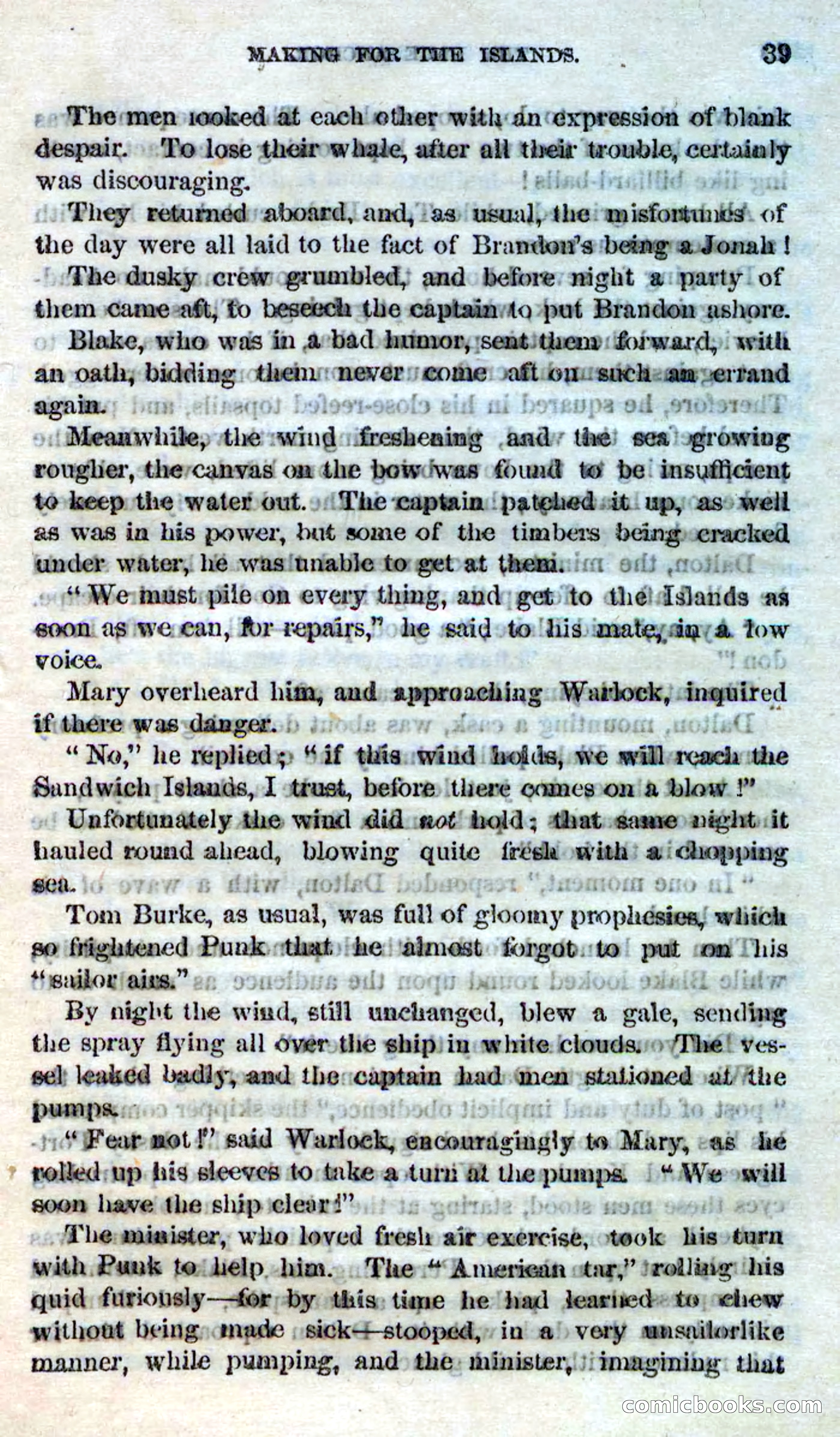 Beadle's Dime Novels No. 158: The Blue Anchor — page 37 of 108