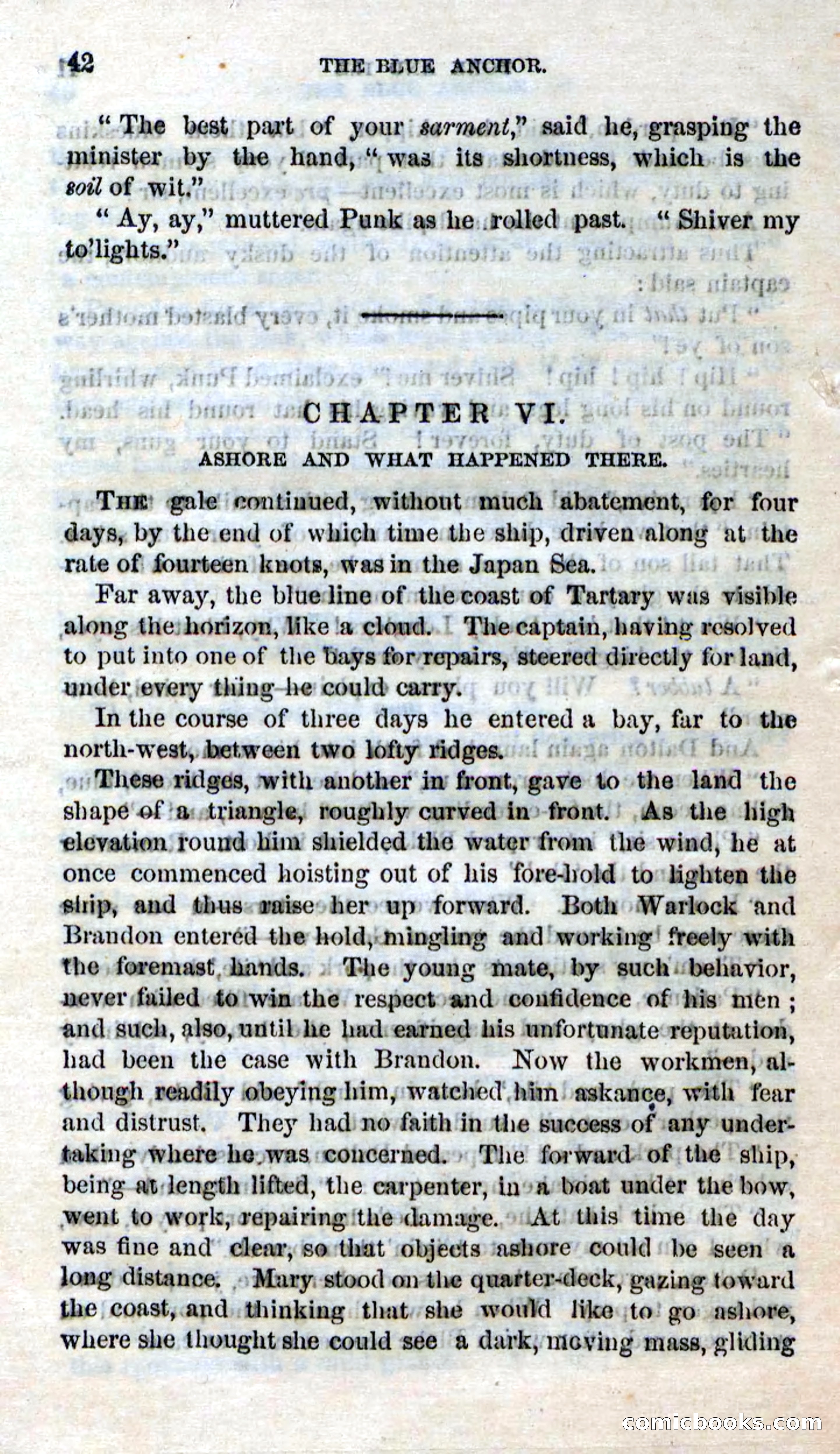 Beadle's Dime Novels No. 158: The Blue Anchor — page 40 of 108