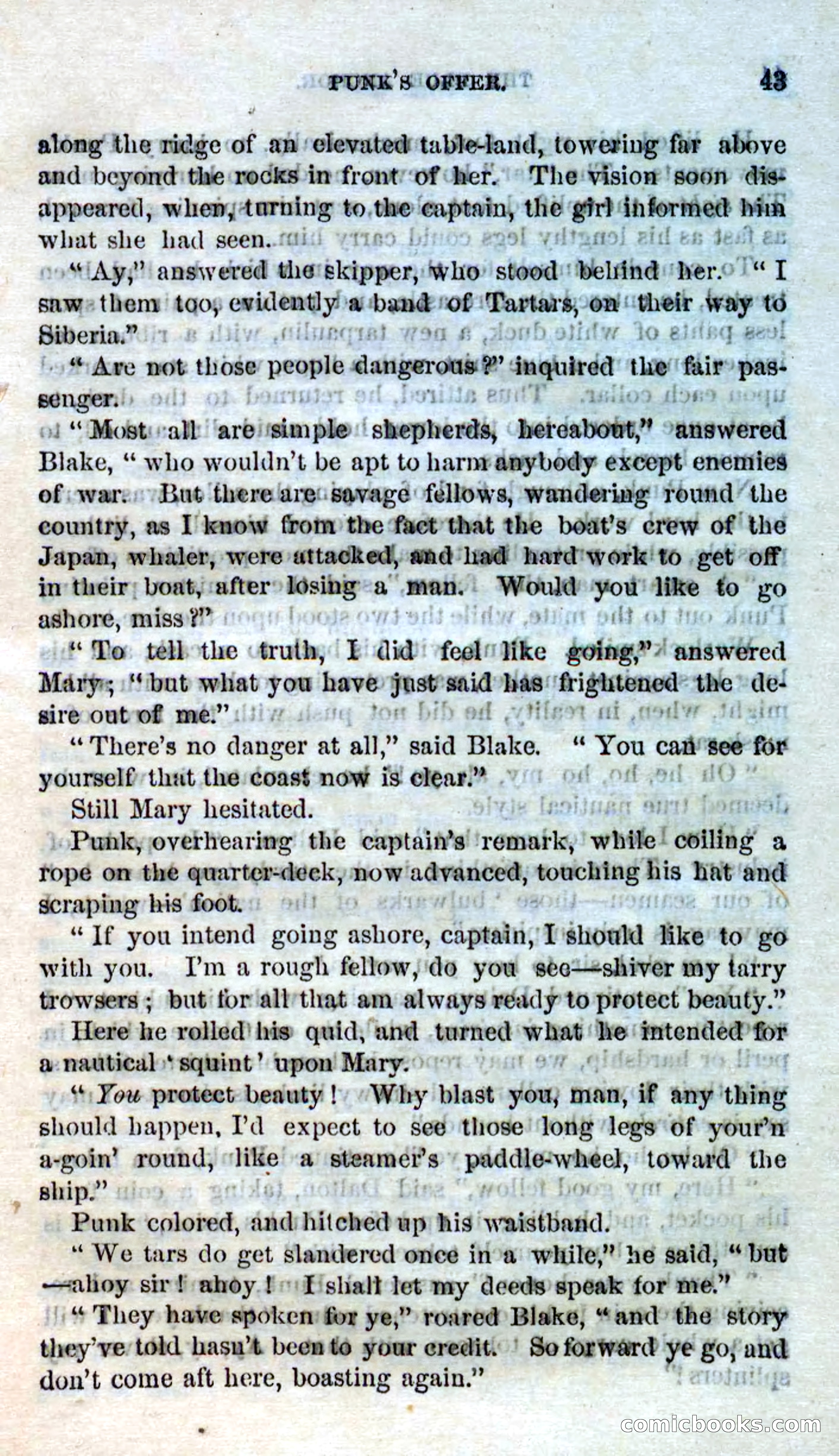 Beadle's Dime Novels No. 158: The Blue Anchor — page 41 of 108
