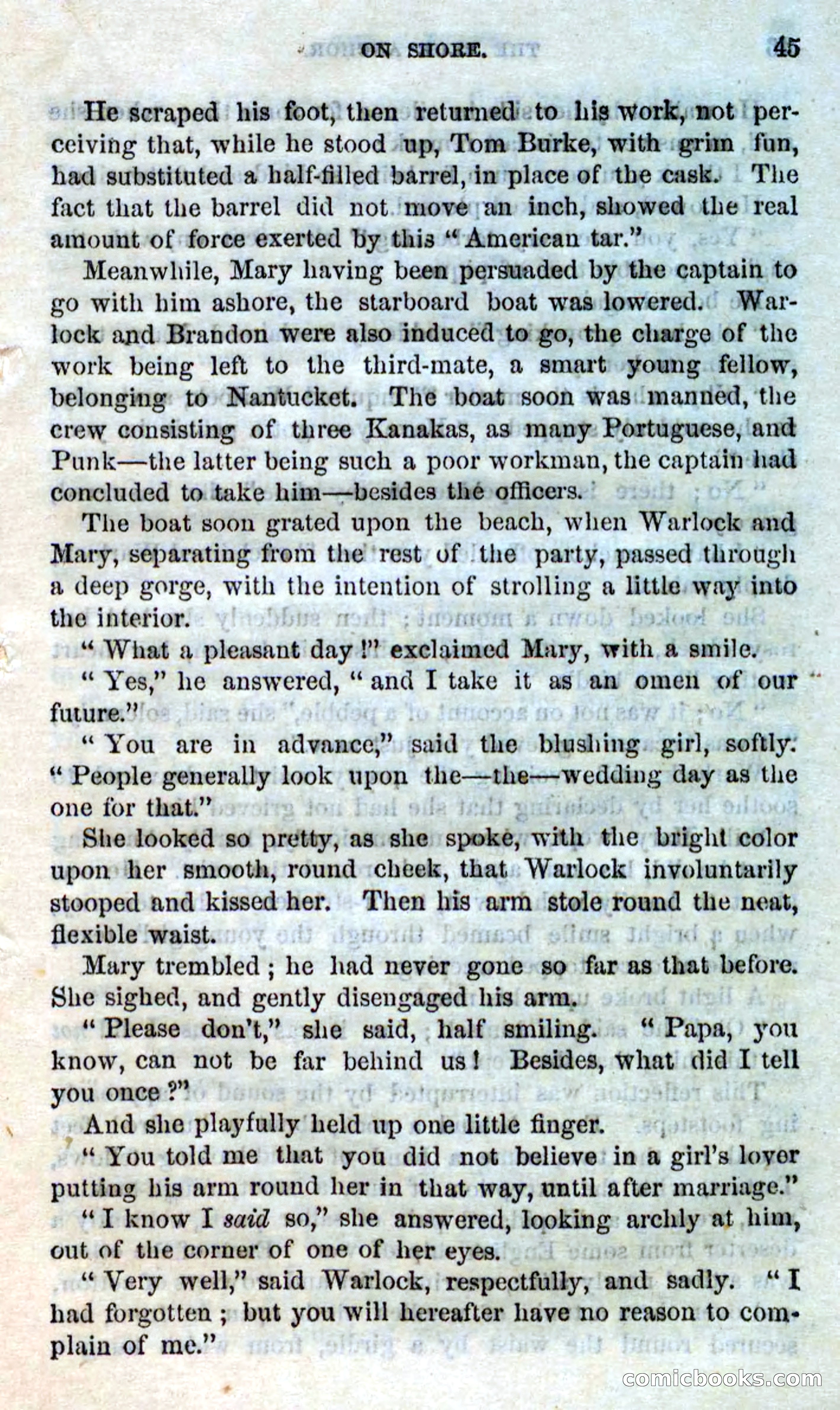Beadle's Dime Novels No. 158: The Blue Anchor — page 43 of 108