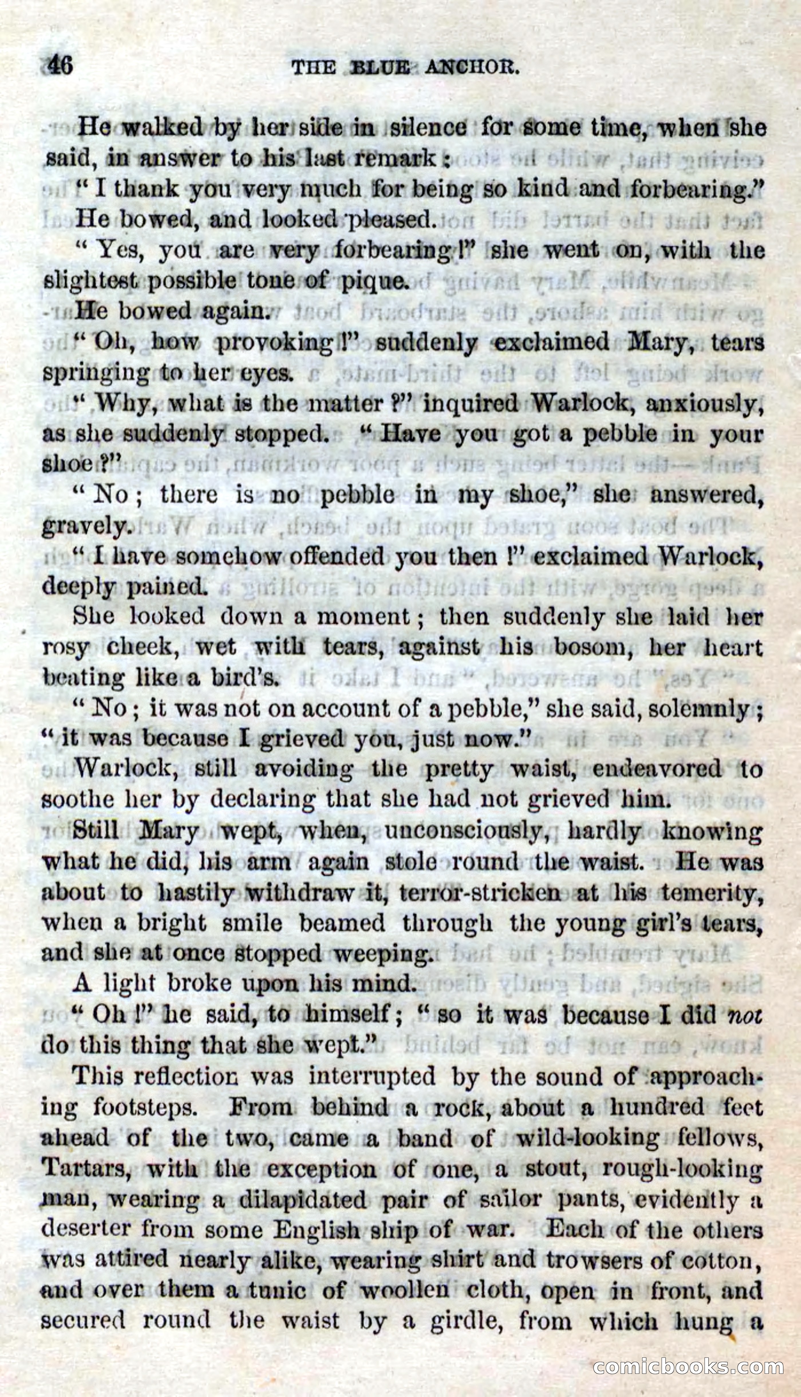 Beadle's Dime Novels No. 158: The Blue Anchor — page 44 of 108