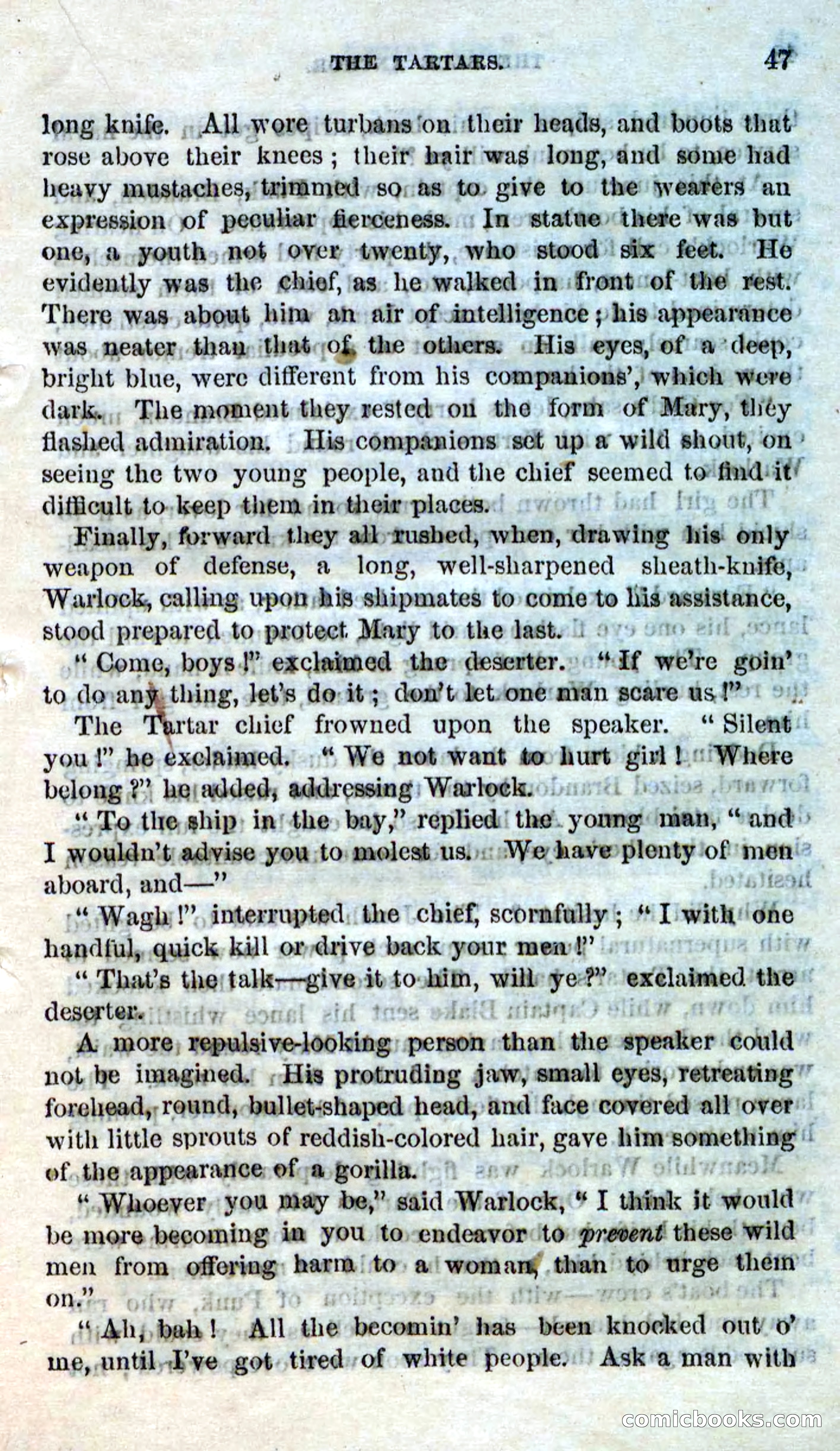 Beadle's Dime Novels No. 158: The Blue Anchor — page 45 of 108