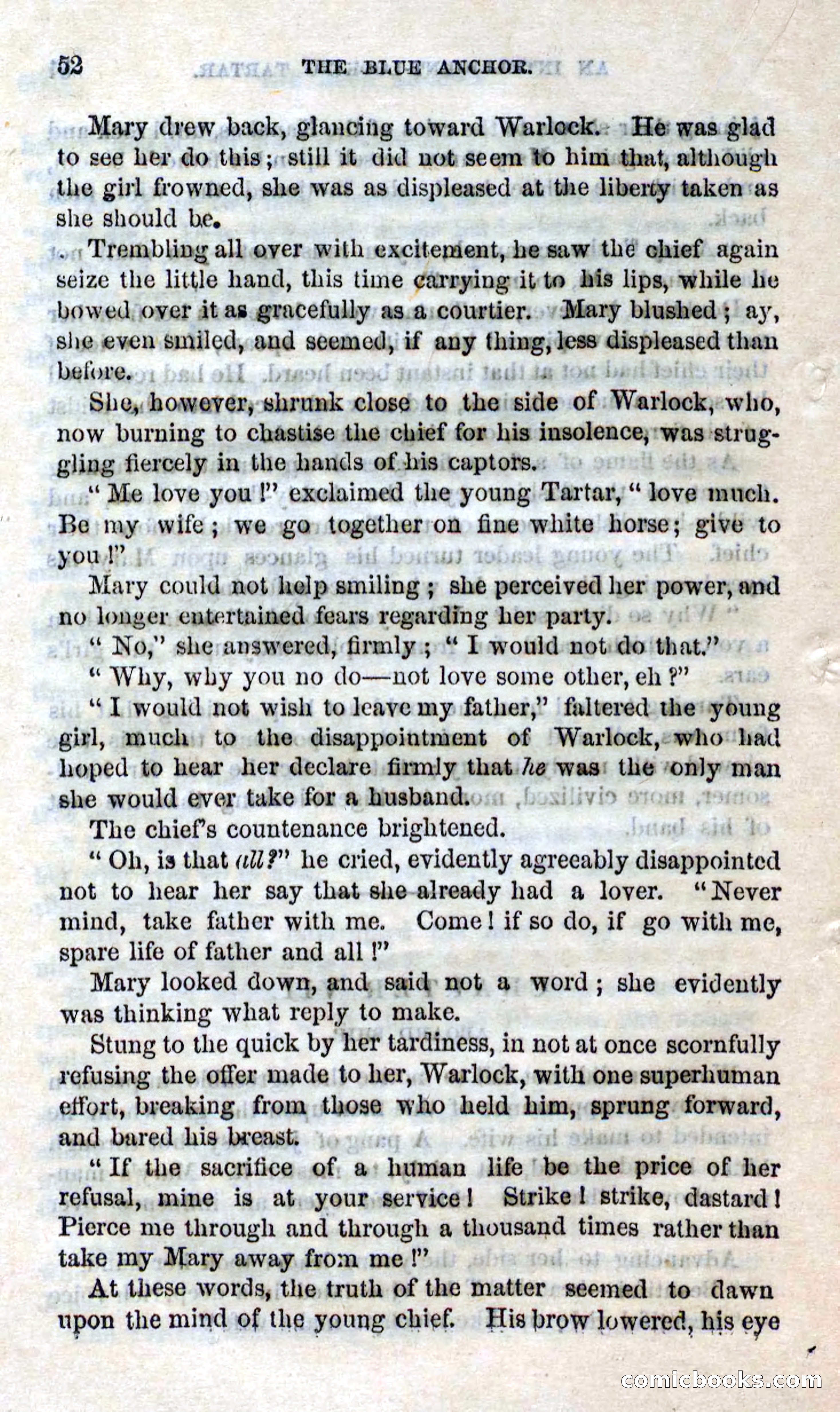 Beadle's Dime Novels No. 158: The Blue Anchor — page 50 of 108